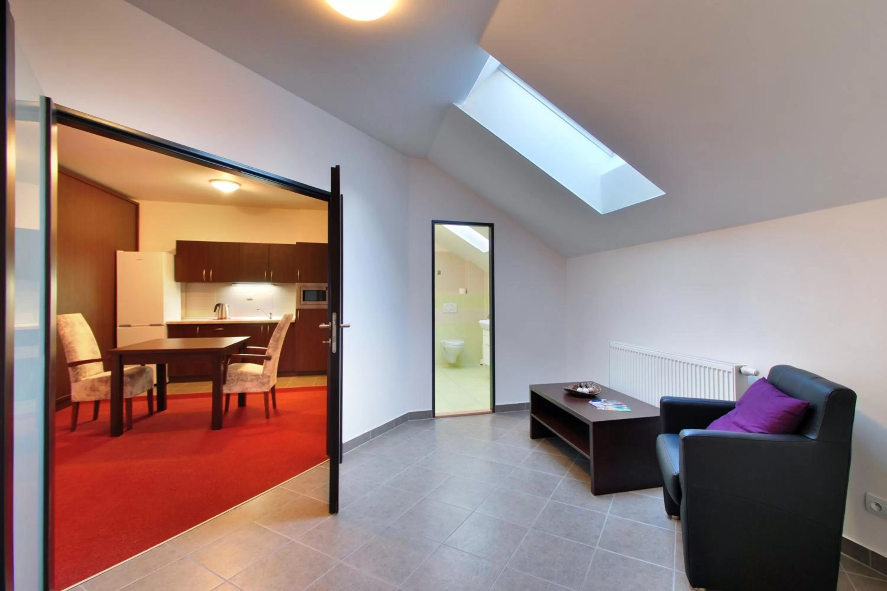 Seating area in Hotel Palác