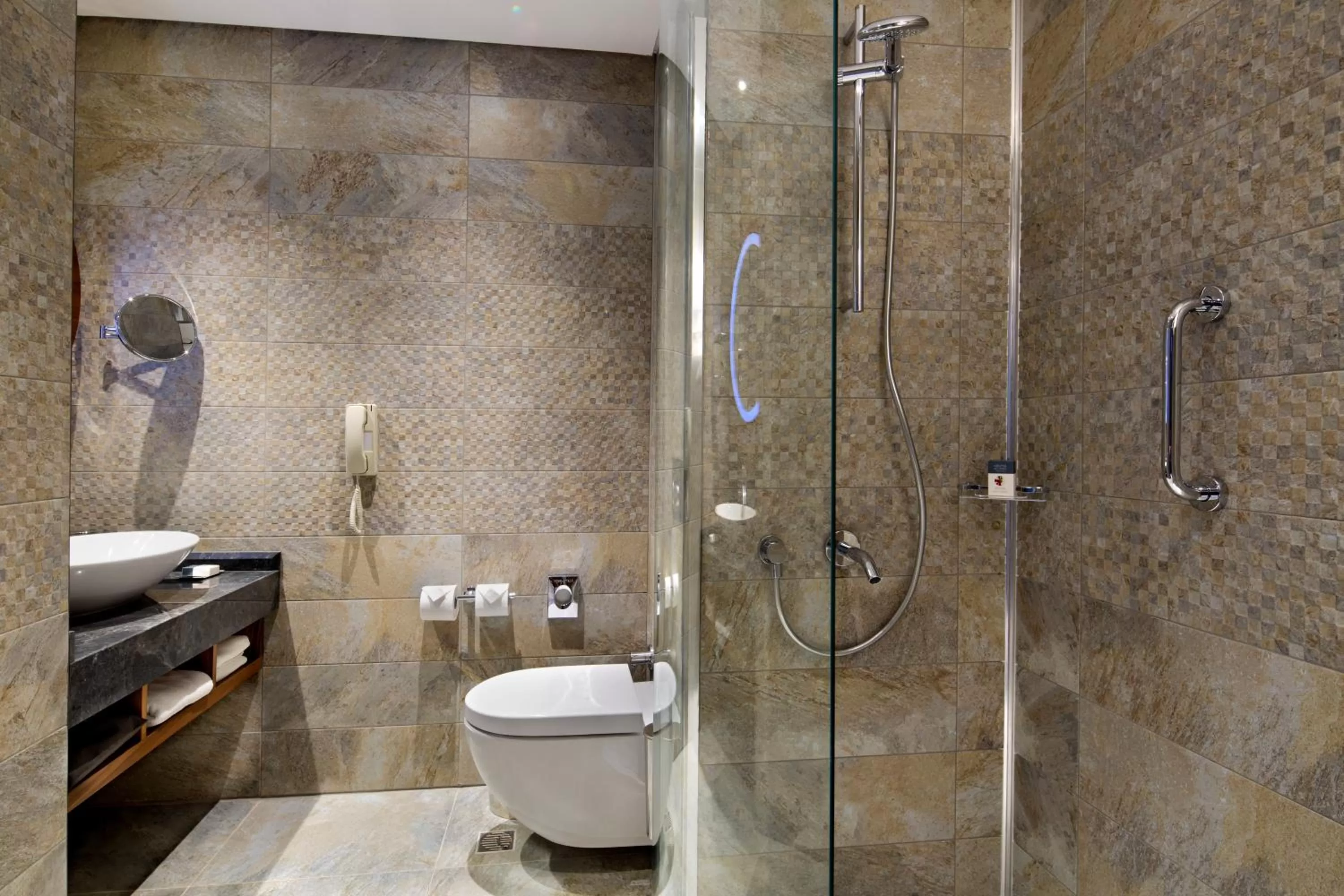 Bathroom in DoubleTree by Hilton Istanbul - Piyalepasa
