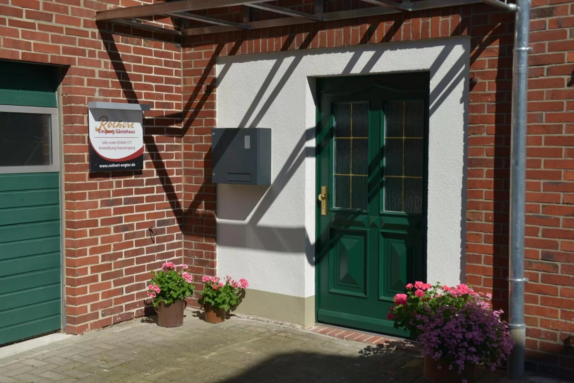 Facade/entrance in Gästehaus Rothert