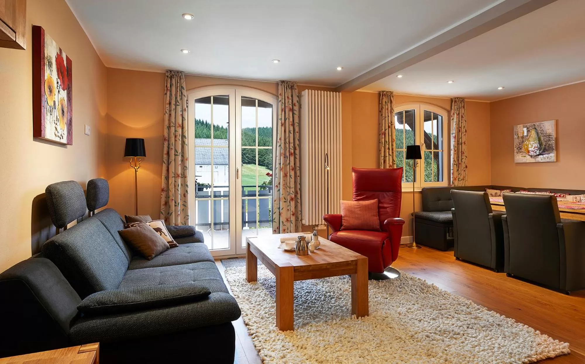 Living room in Hotel Rimberg