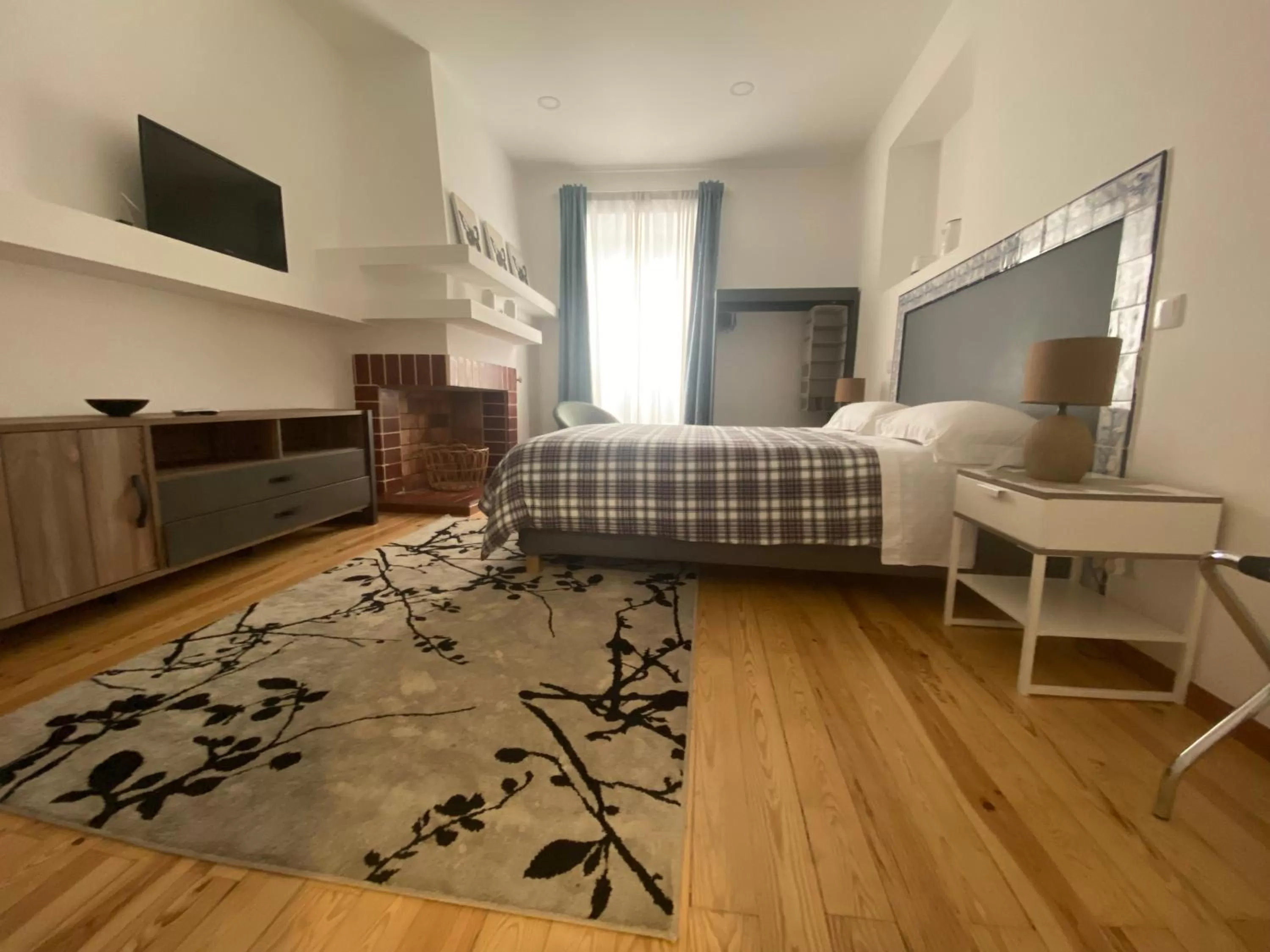 Bed in Casa Saudade luxury rooms