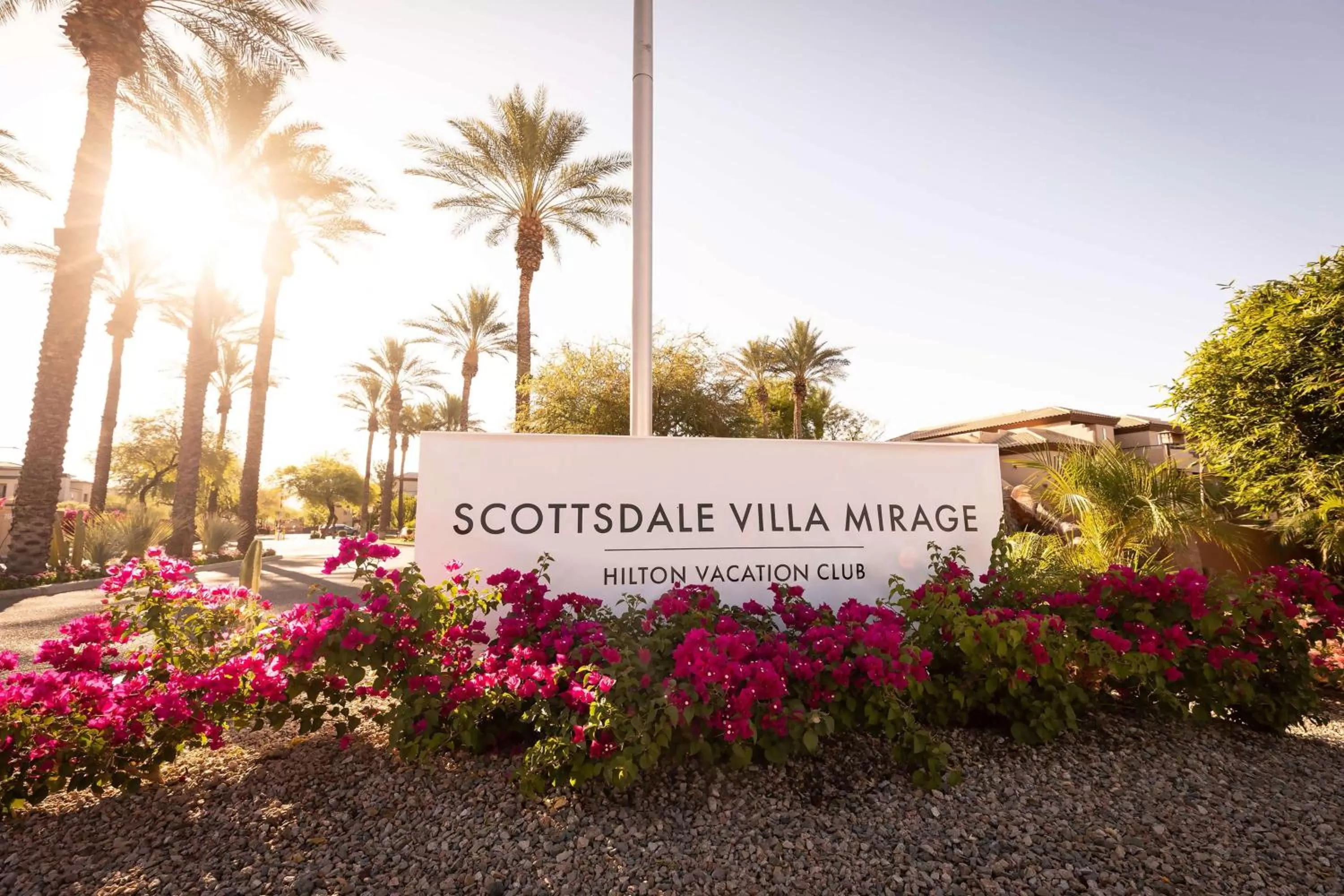 Property building in Hilton Vacation Club Scottsdale Villa Mirage