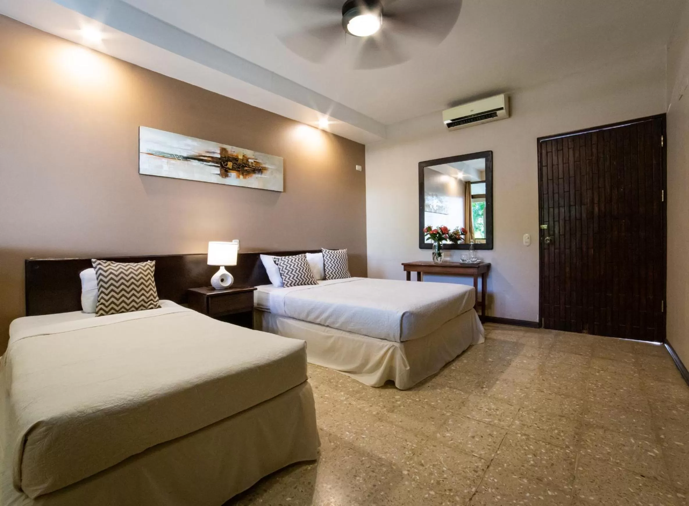 Bed in Hotel Diriá Santa Cruz