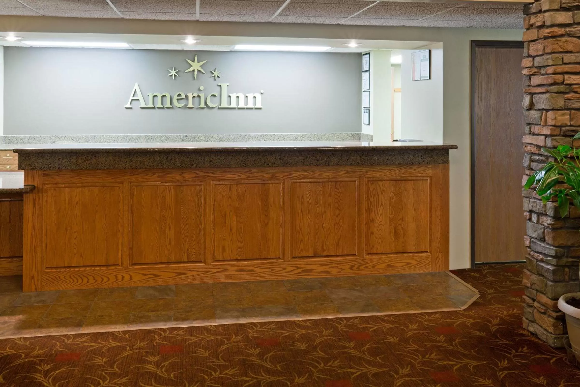 Property logo or sign in AmericInn by Wyndham Thief River Falls