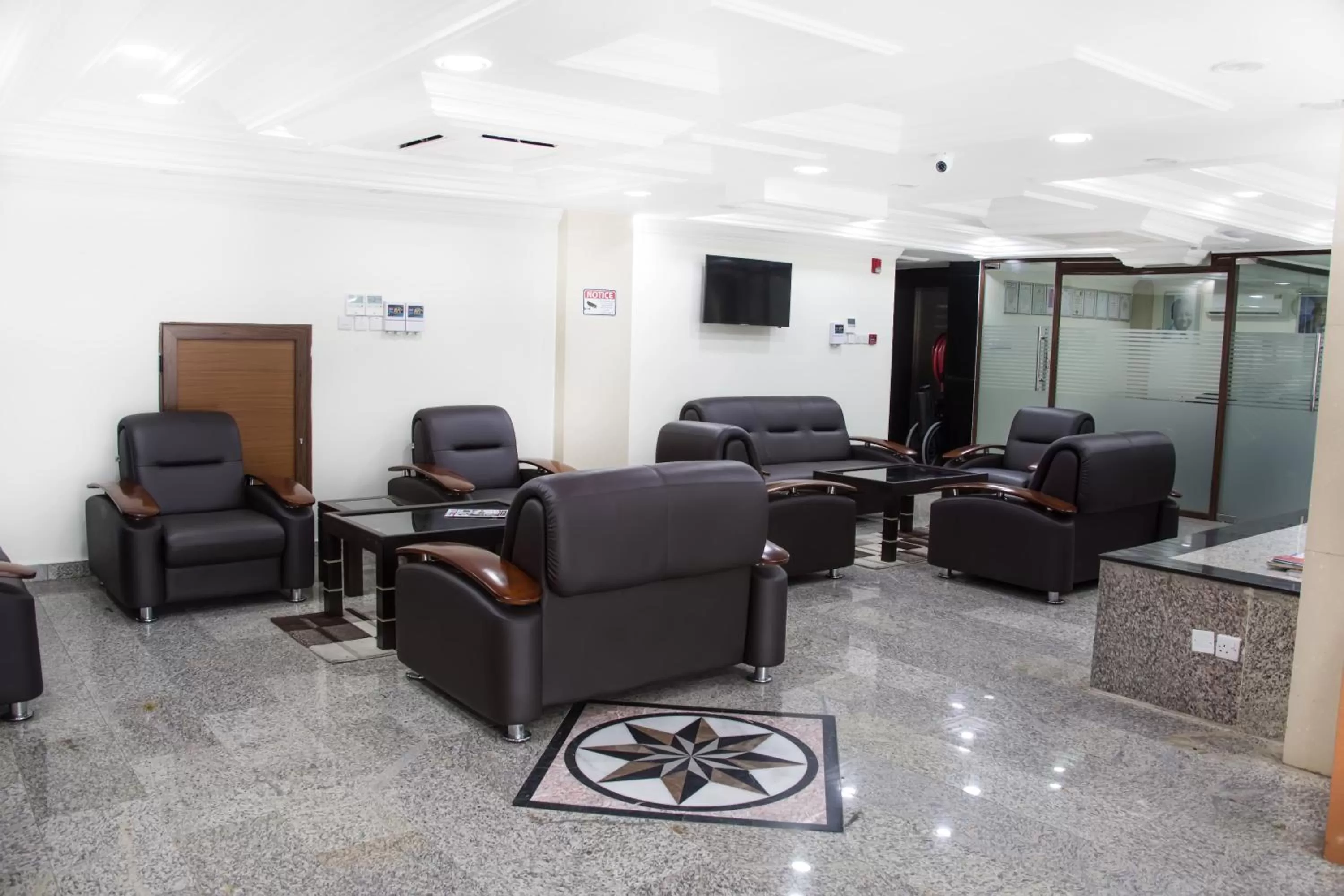 Communal lounge/ TV room in Sleep Inn Hotel - Kariakoo