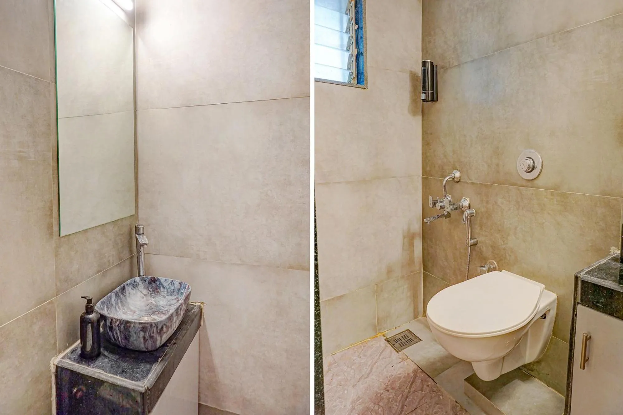 Bathroom in FabHotel Tan Square - Nr Eon IT Park