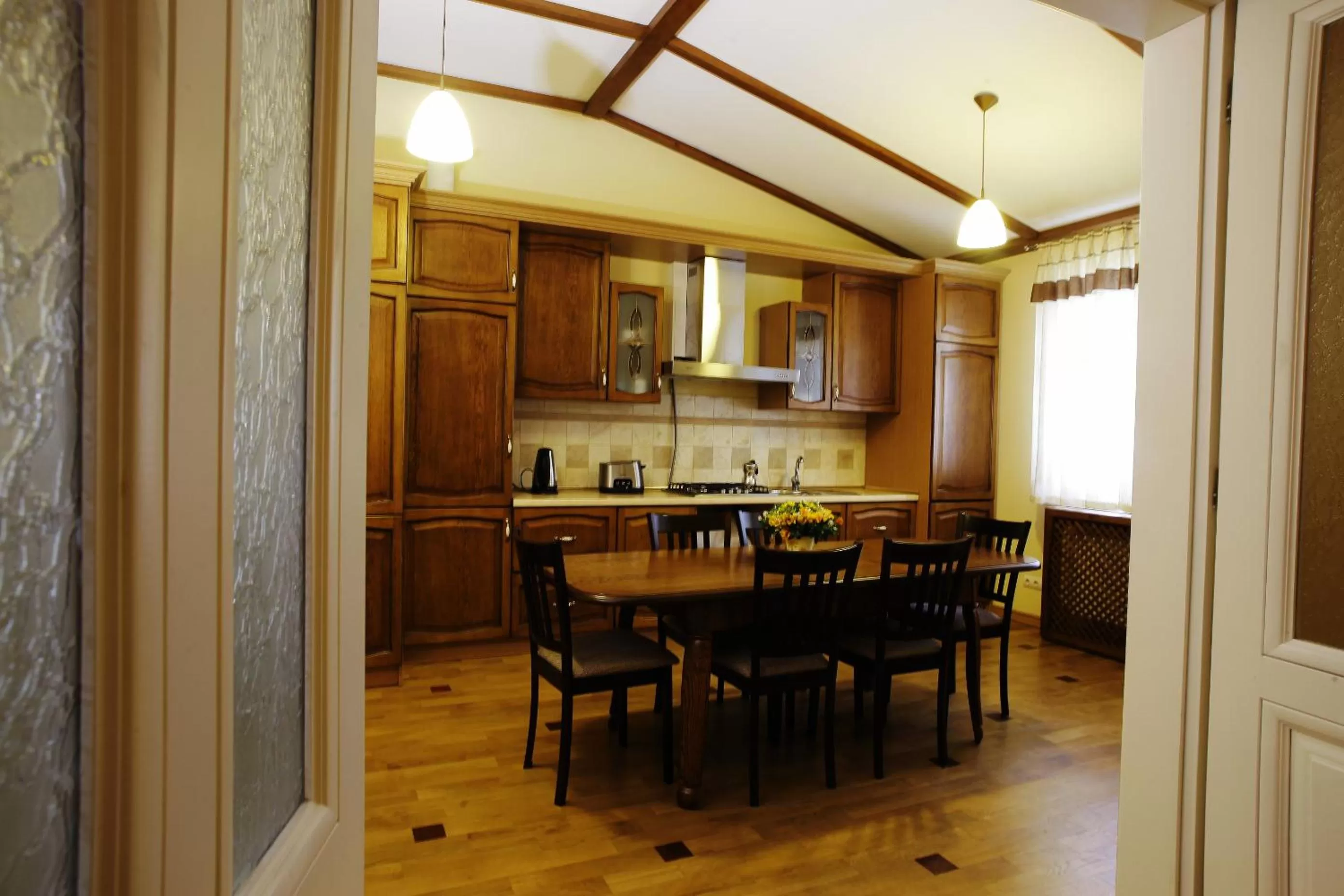 Dining Area in Mini-Hotel Under The Roof