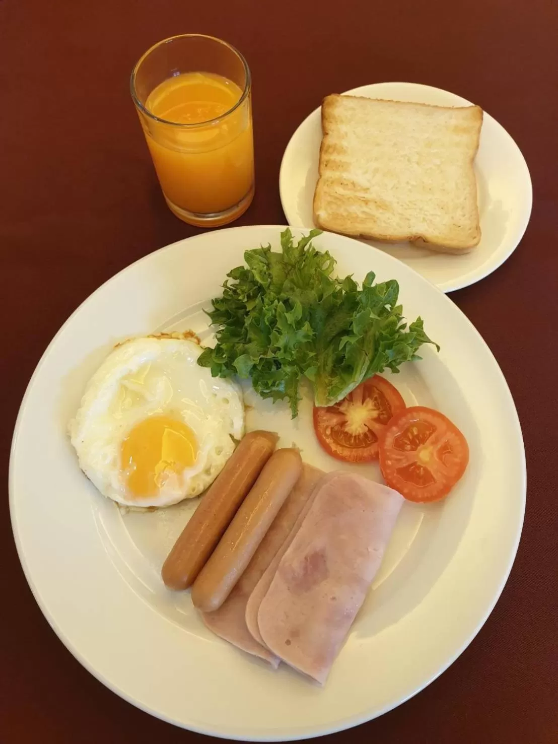 Breakfast in โรงแรมดับเบิ้ลดี ปากเกร็ด Double D hotel