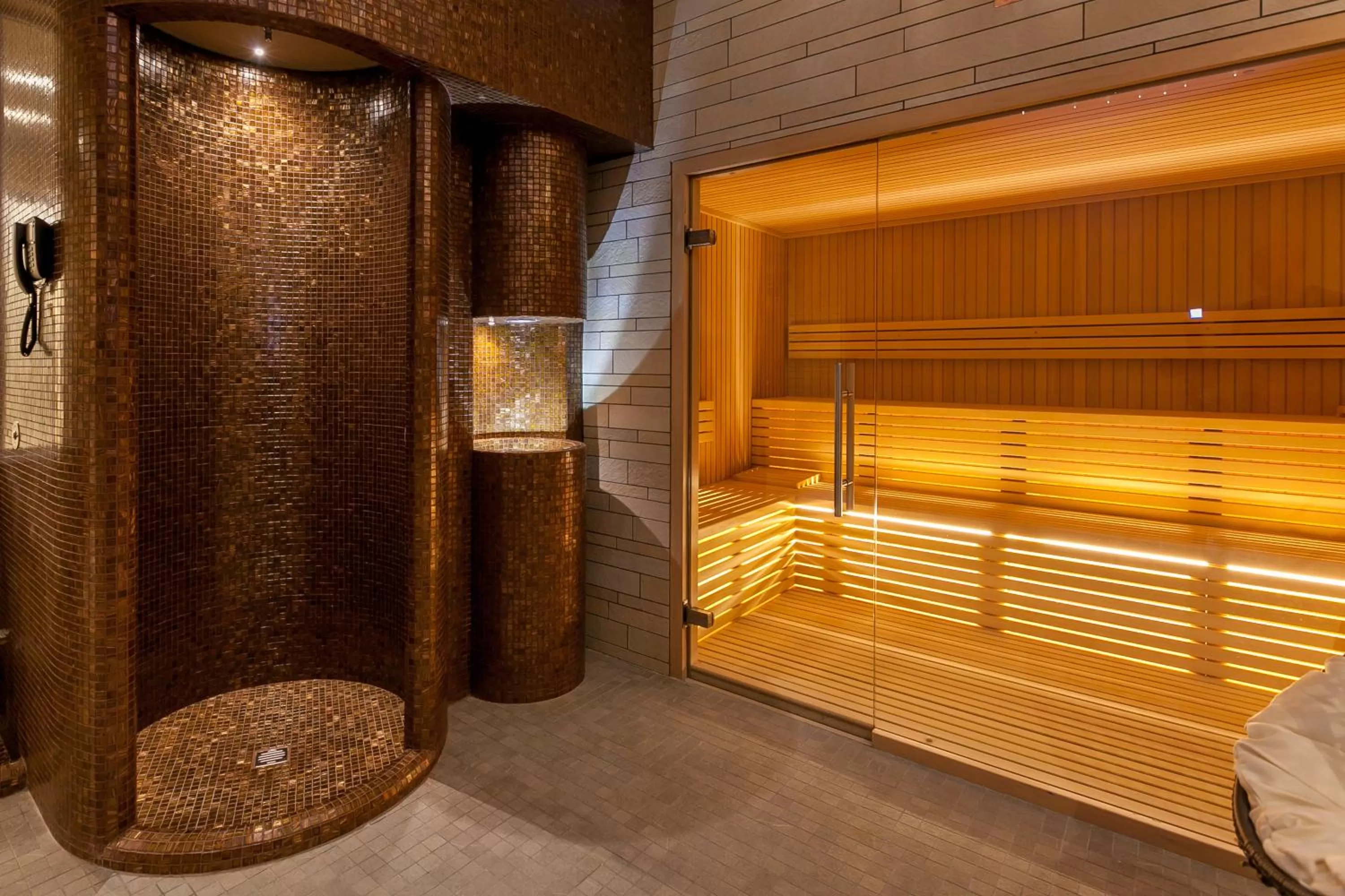 Sauna in Hotel Lo Scoiattolo