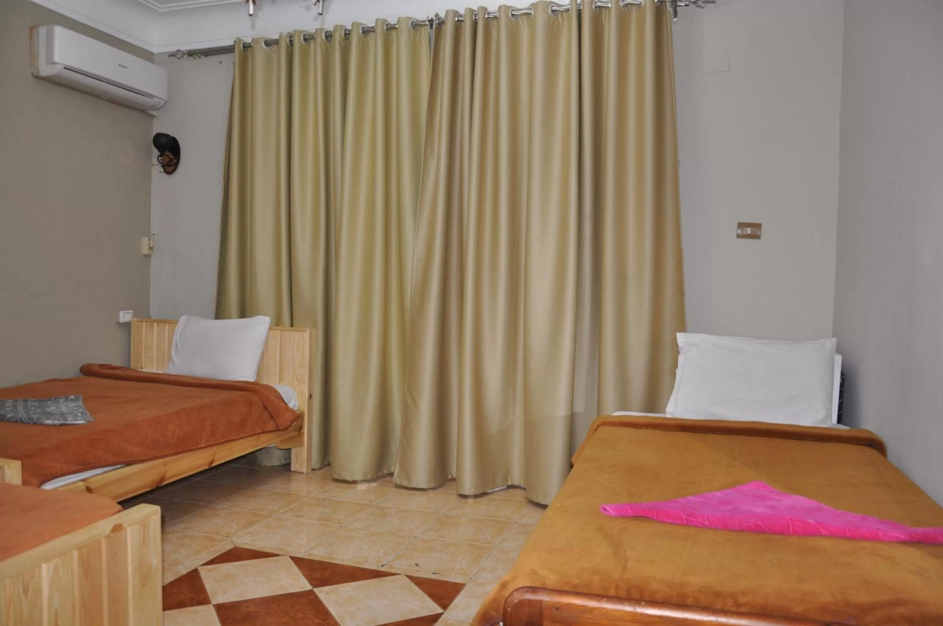 Bed in Dahab Plaza Hotel