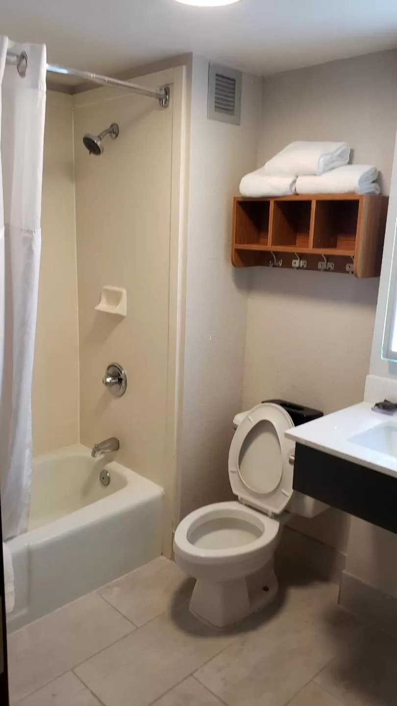 Bathroom in MainStay Suites Springfield IL