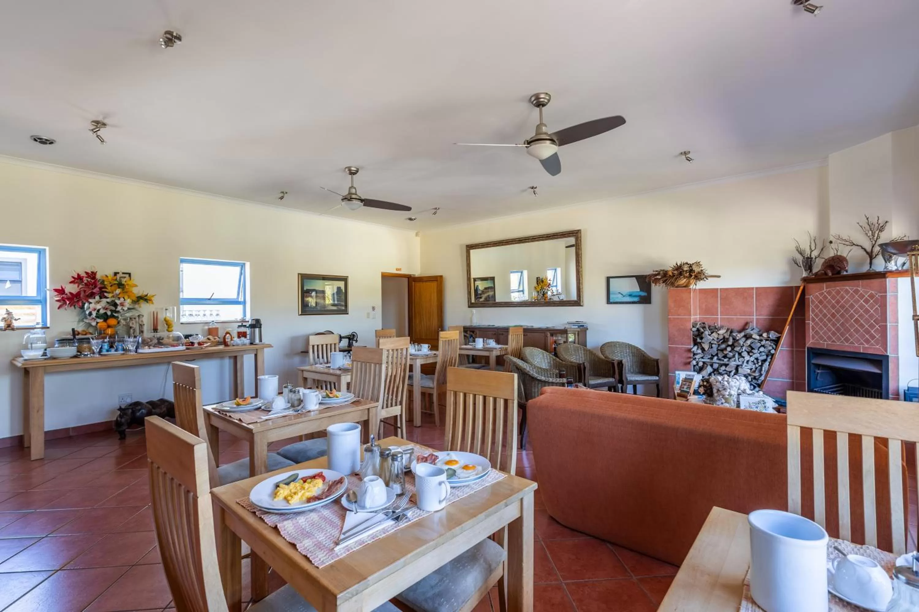 Breakfast in Gästehaus Pinkepank