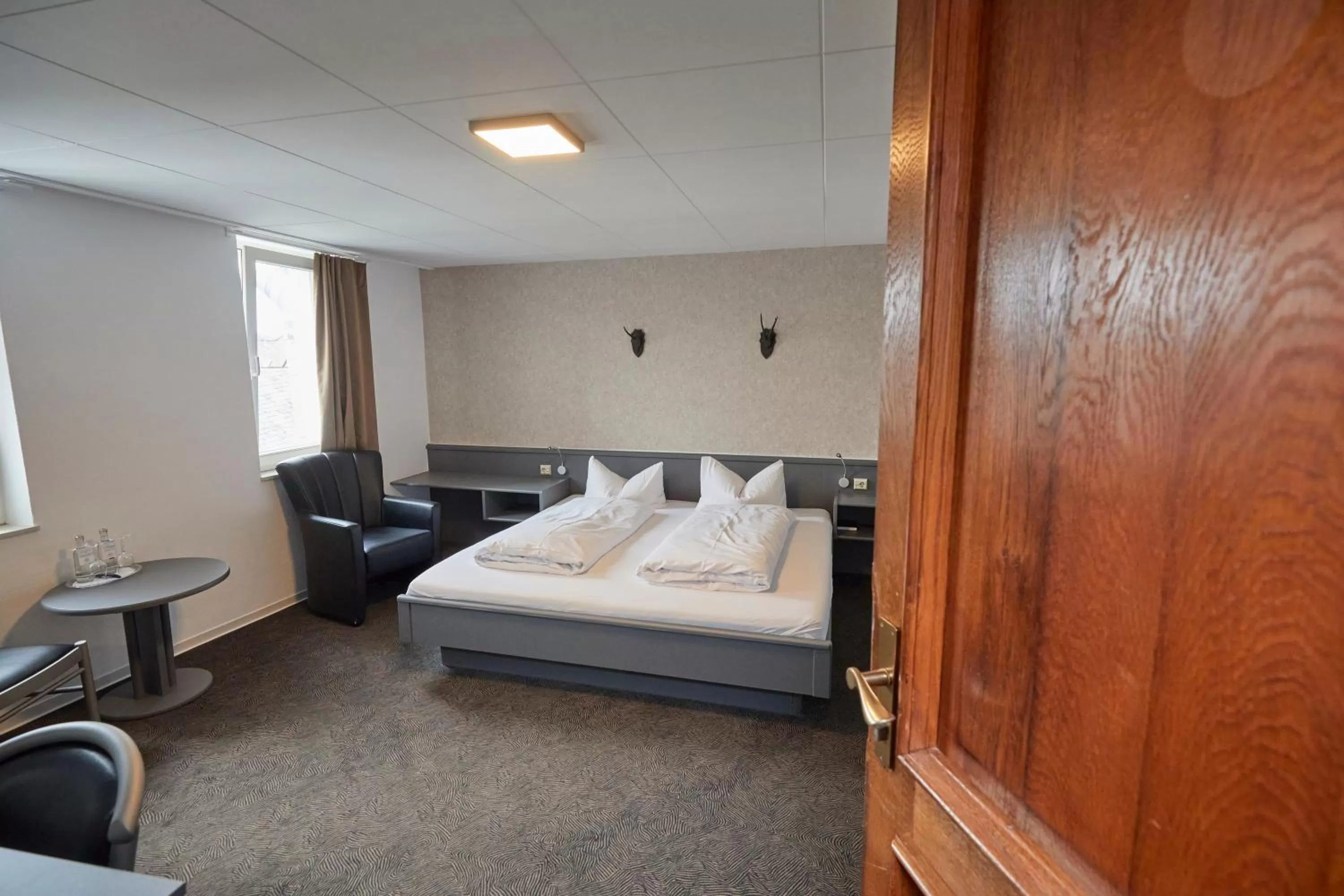 Bed in Hotel Schlemmer