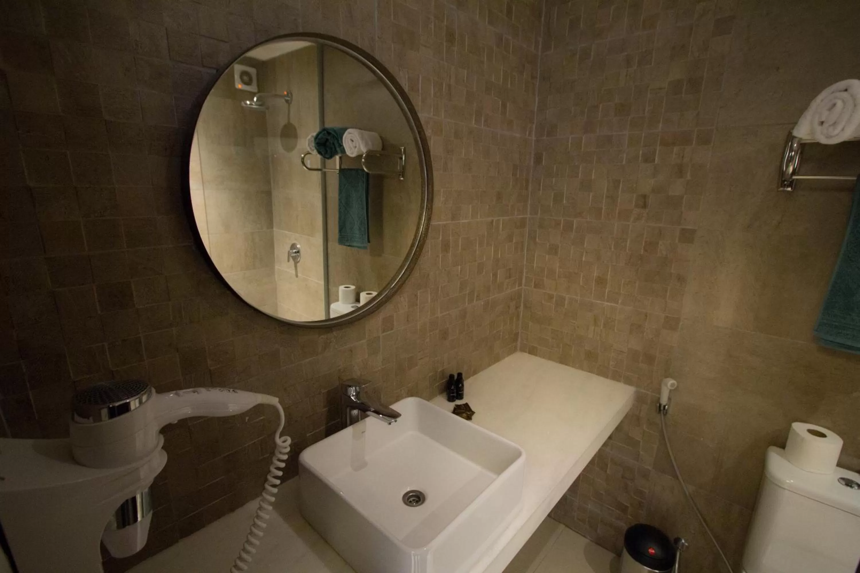 Bathroom in Hotel Le Pelican