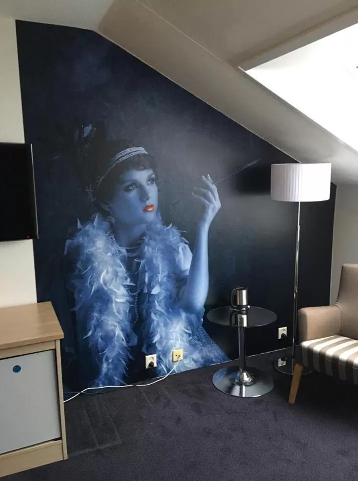 Decorative detail in Grand Hotel Åsgårdstrand - Unike Hoteller