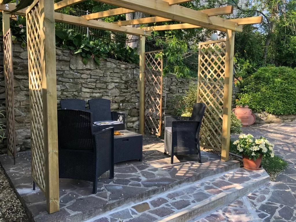 Garden in B&B La Valle