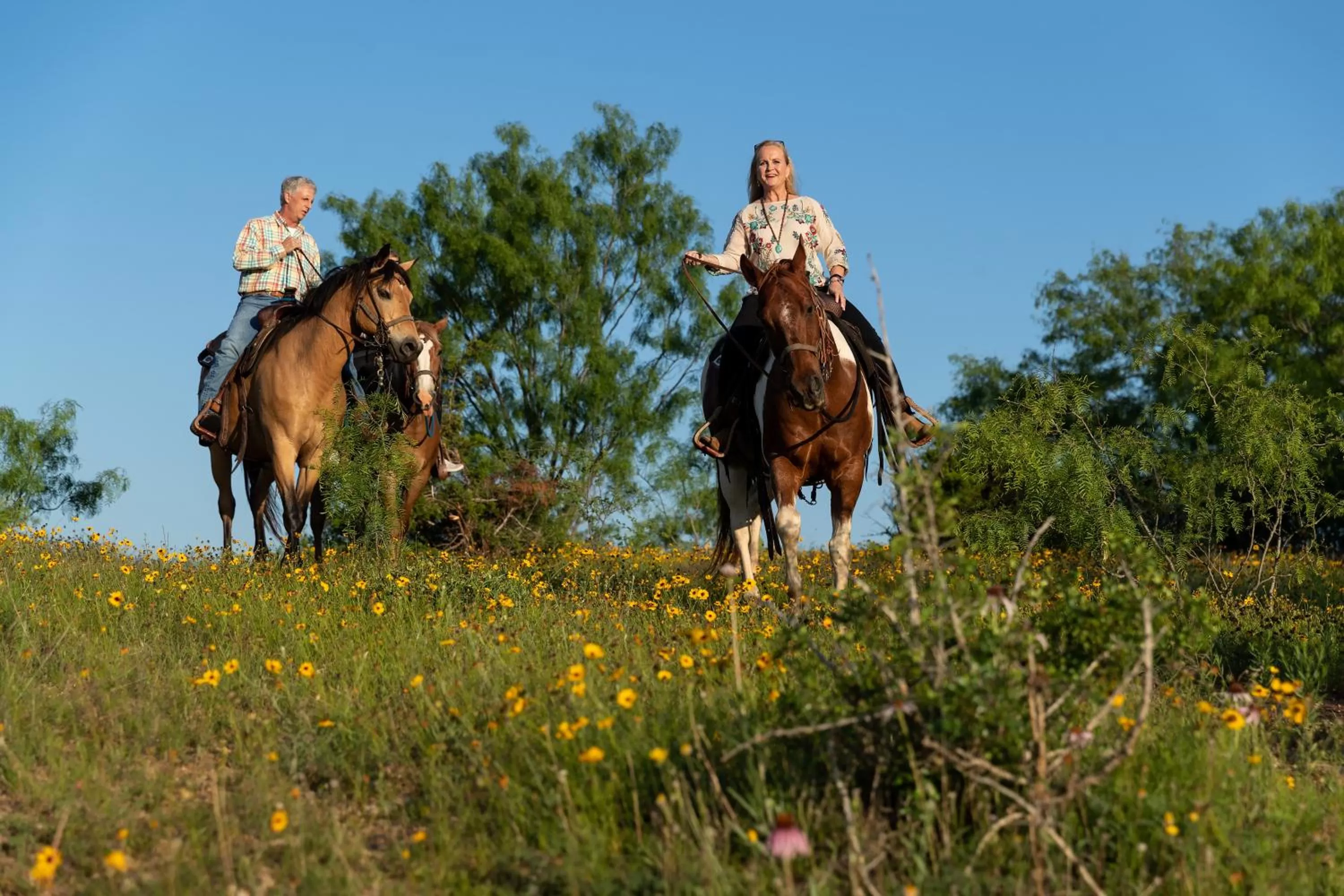People, Horseback Riding in Wildcatter Ranch and Resort
