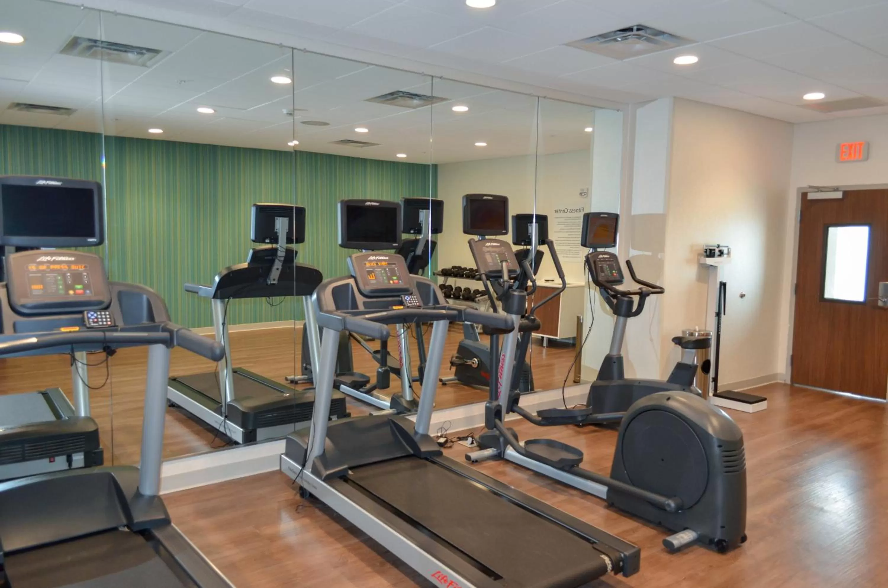 Fitness centre/facilities in Holiday Inn Express & Suites - Charlotte NE - University Area by IHG