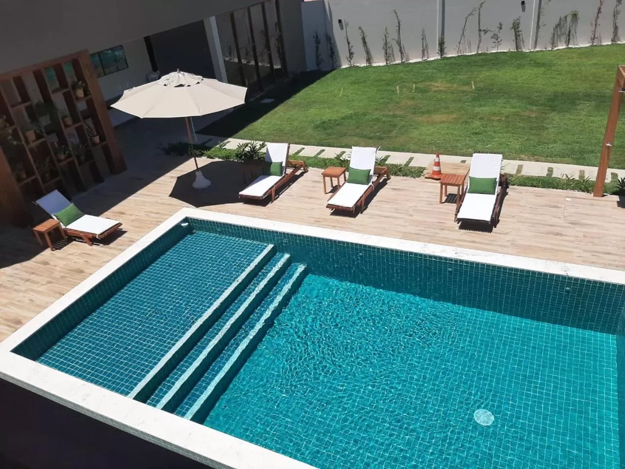Swimming pool in Pousada Ricoco