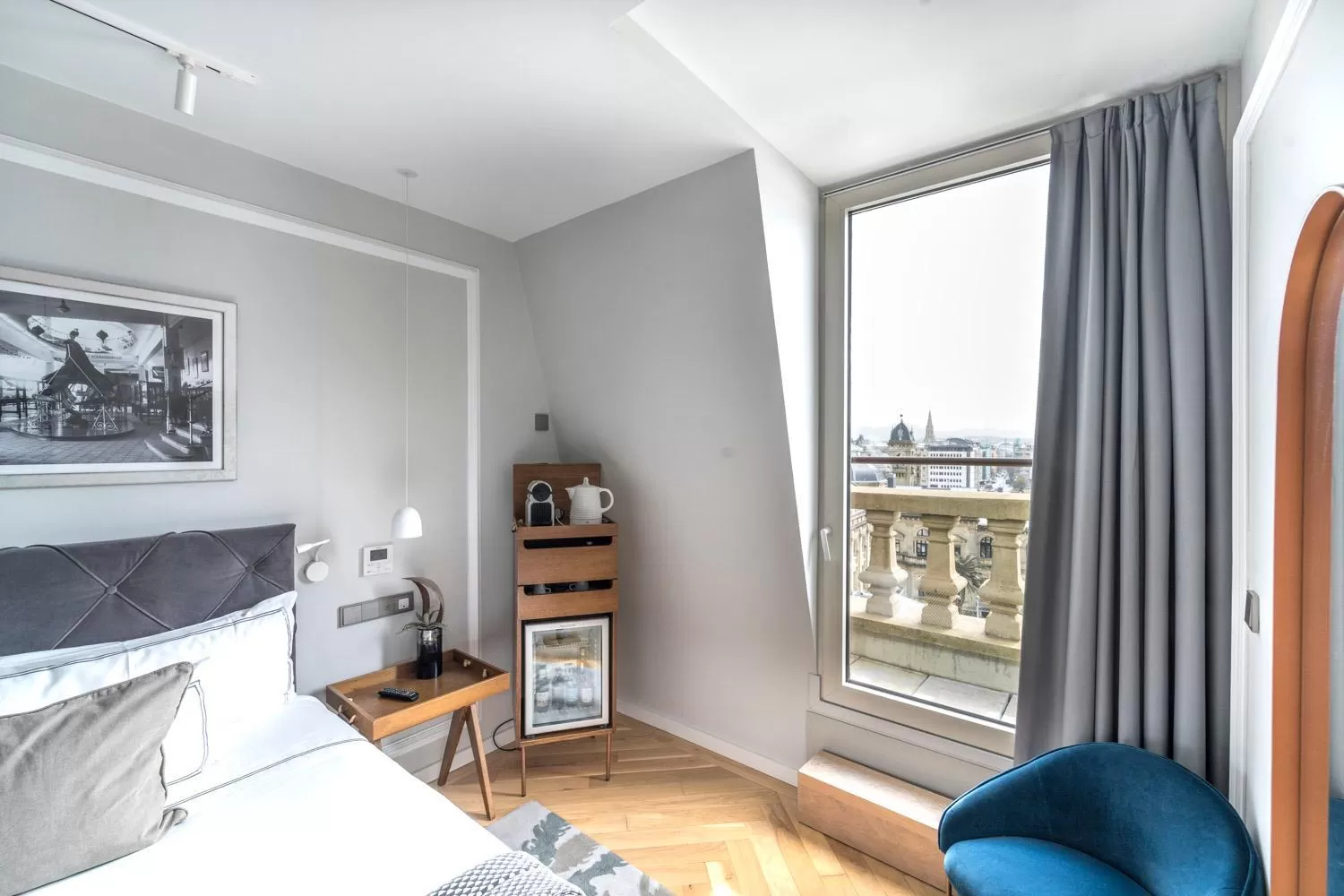 View (from property/room), Bed in Lasala Plaza Hotel - Adults Only