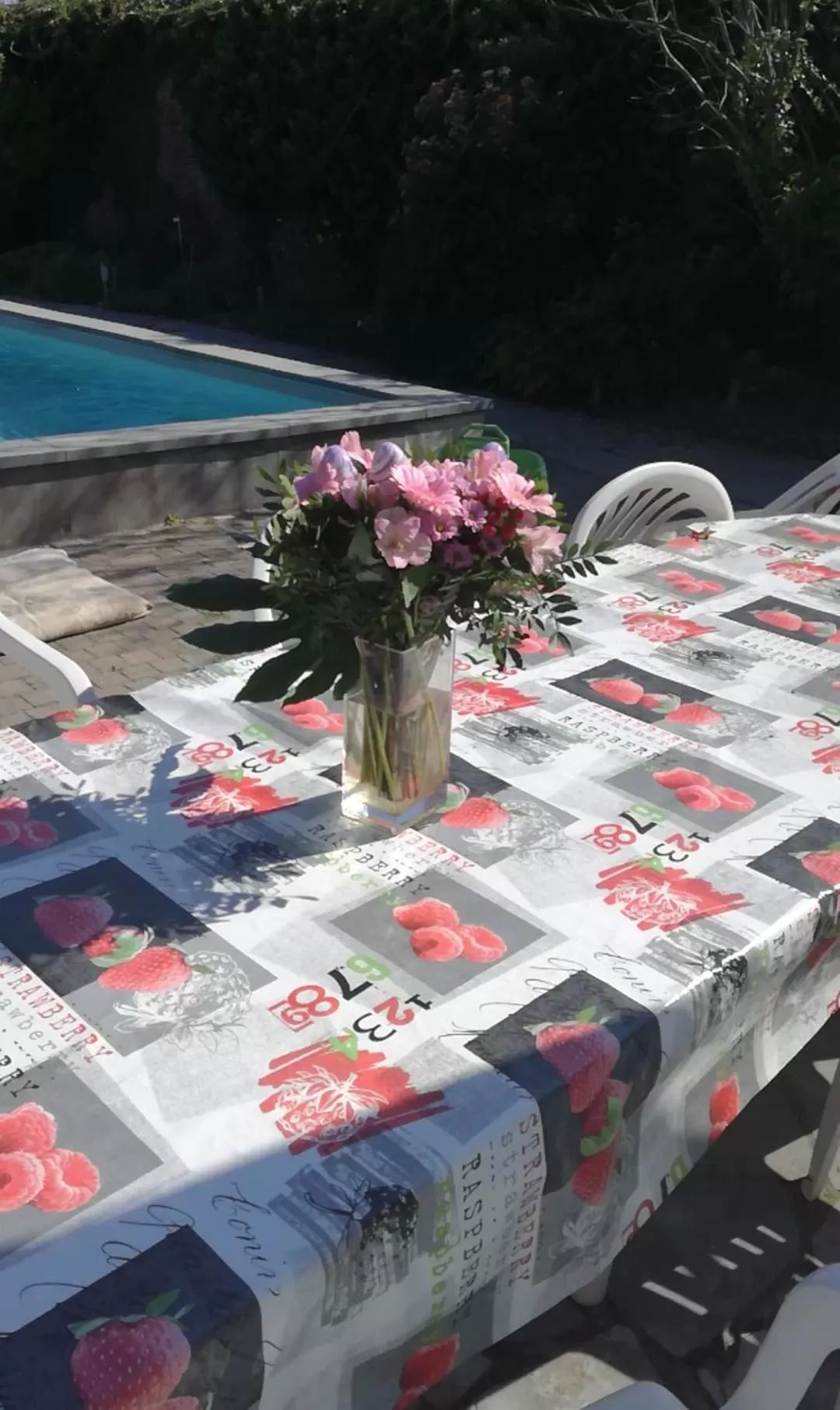 Patio in B and B Comme chez soi