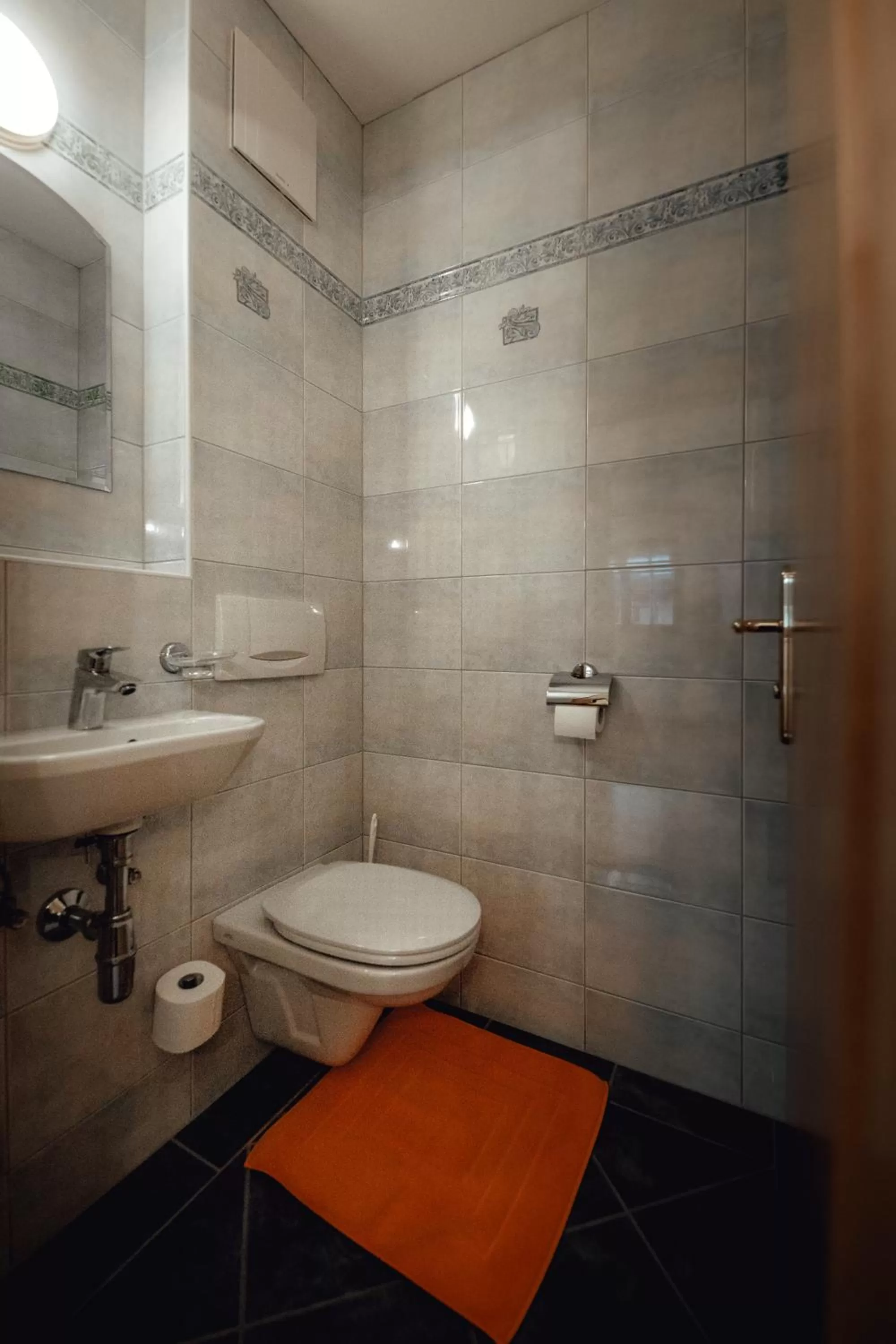 Toilet in Zimmer & Ferienwohnungen Dandler