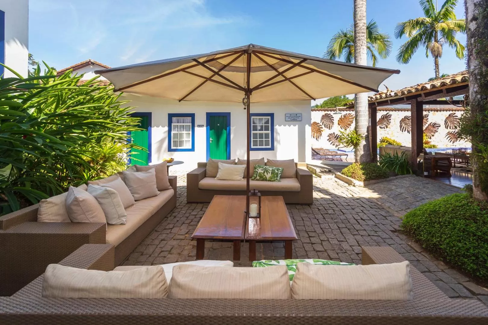 Garden in Pousada Porto Imperial