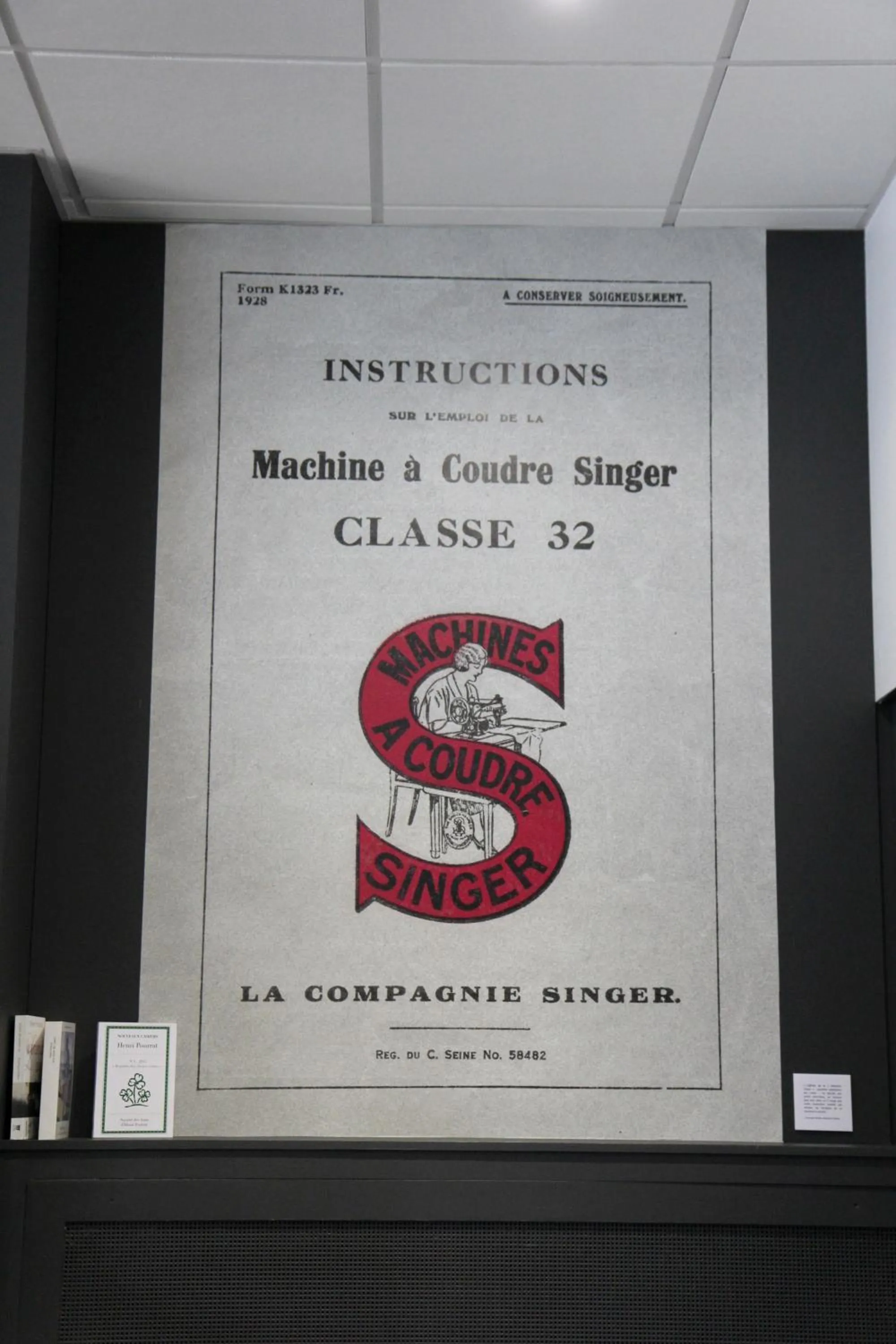 Decorative detail in Hotel Litteraire Alexandre Vialatte, BW Signature Collection