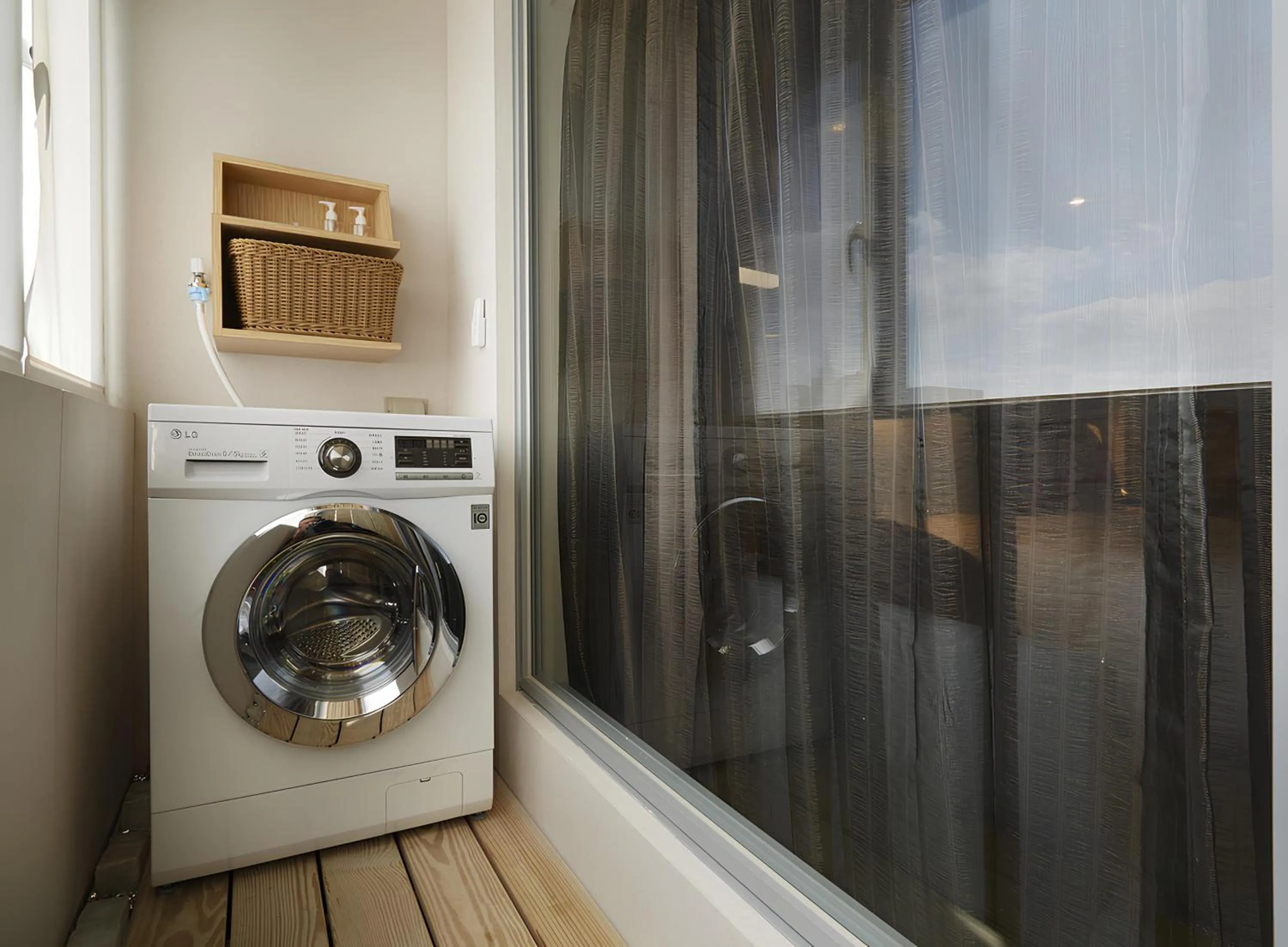 Balcony/Terrace in The Tango Hotel Taipei FuHsing