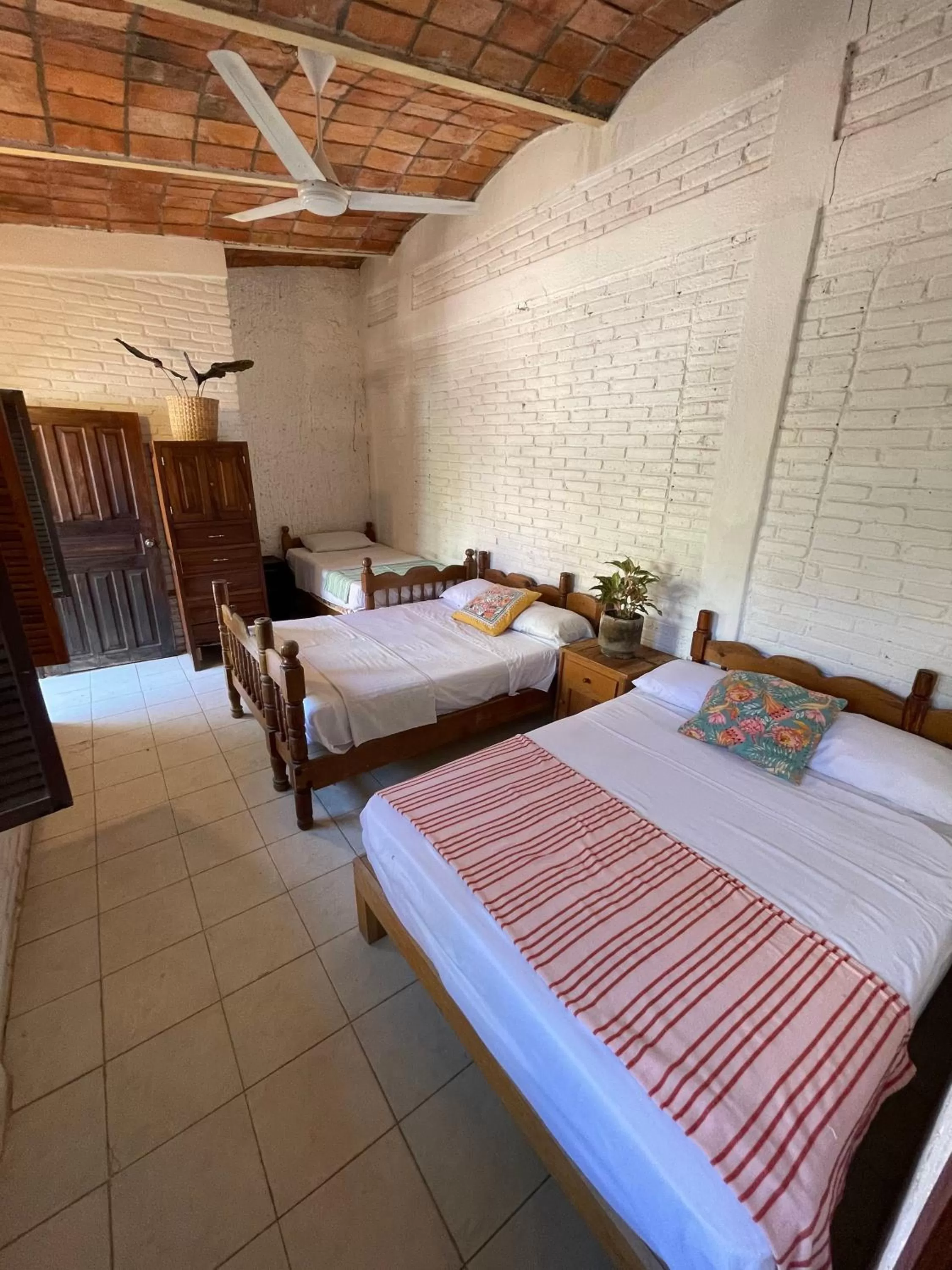 Bed in Hosteria Chata Adults Only