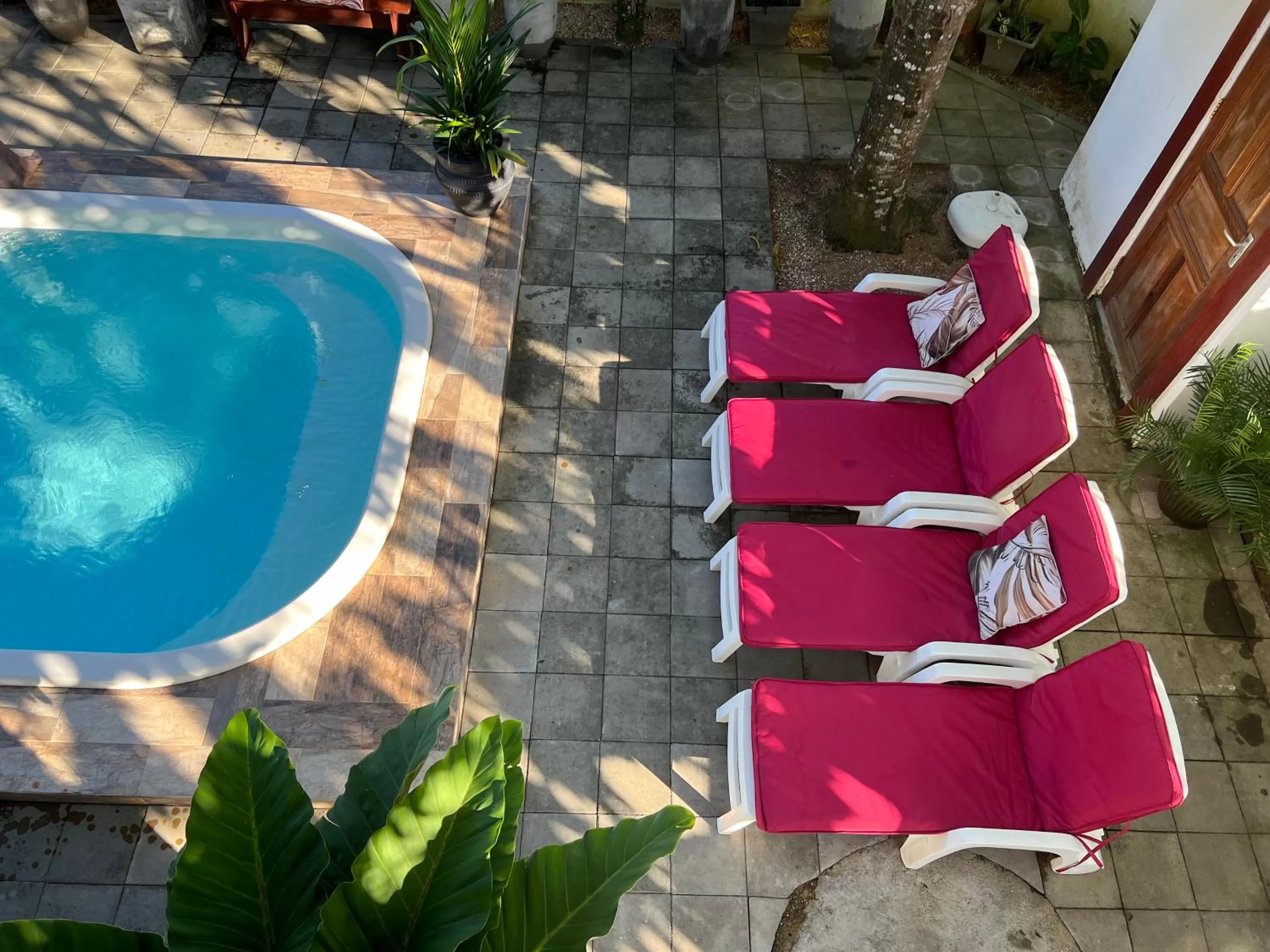 Patio in Villa Famiri Boutique hotel