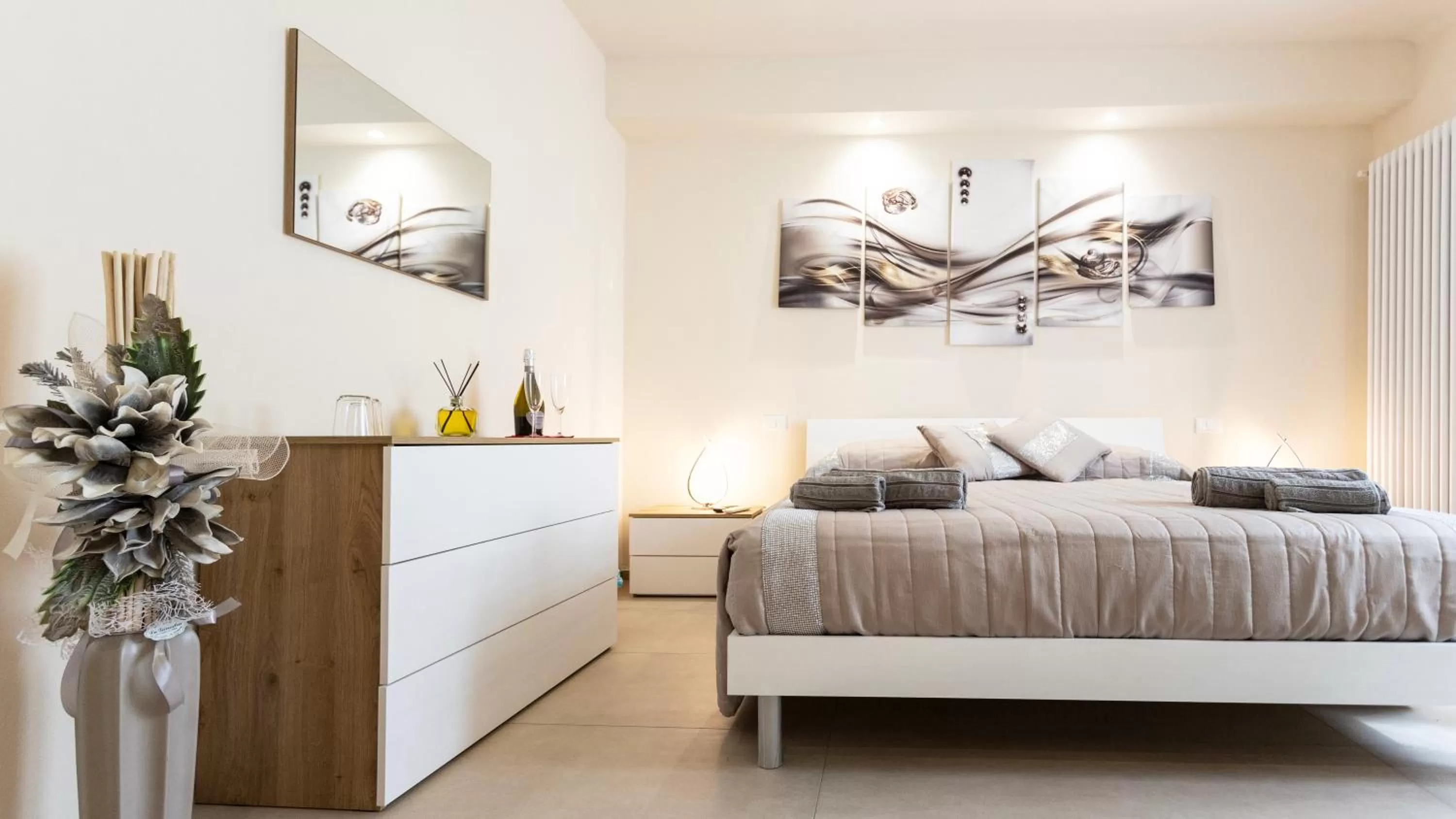 Bed in The Bricks B&B