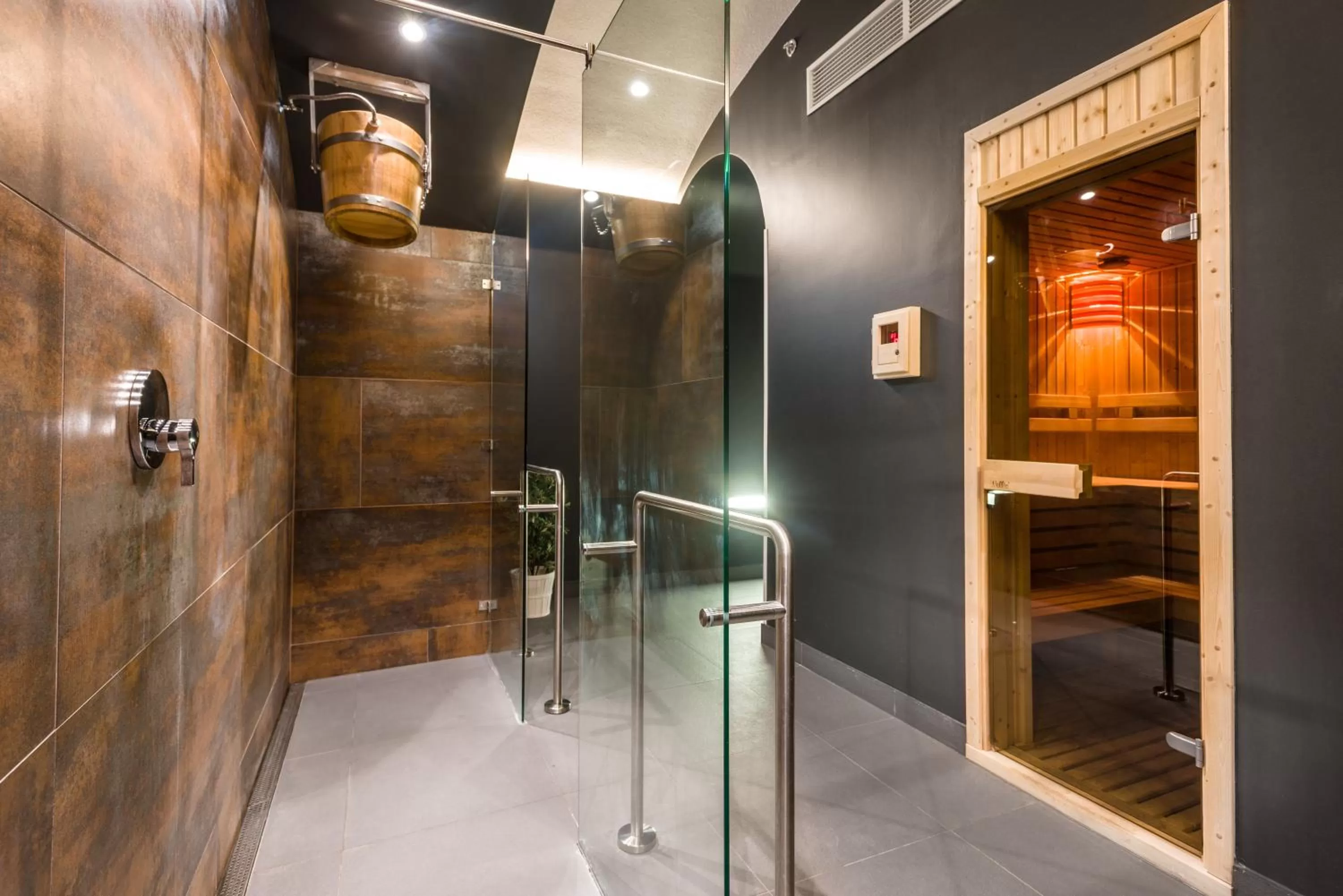 Sauna in Hotel Moments Budapest by Continental Group