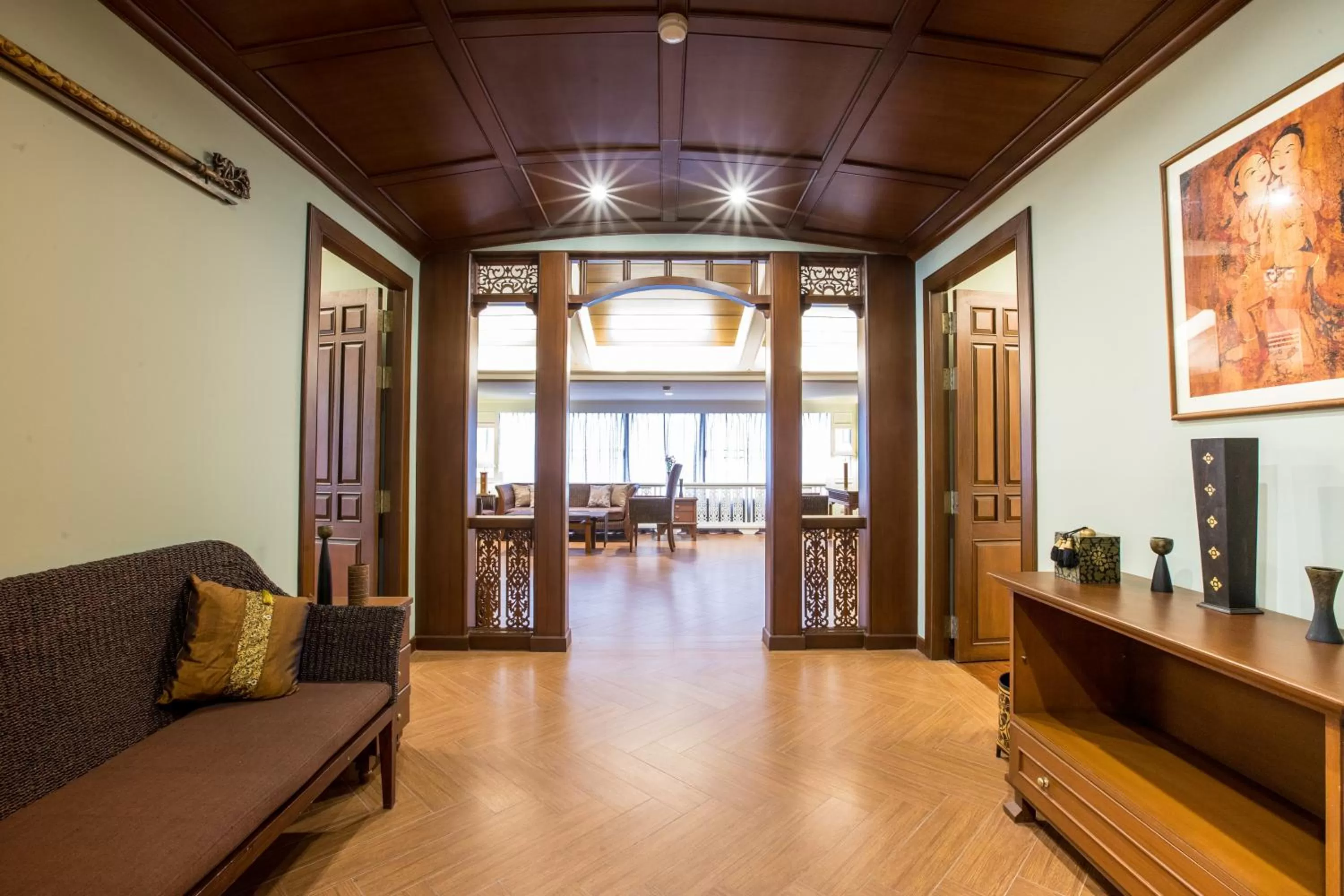 Living room in Viangbua Mansion