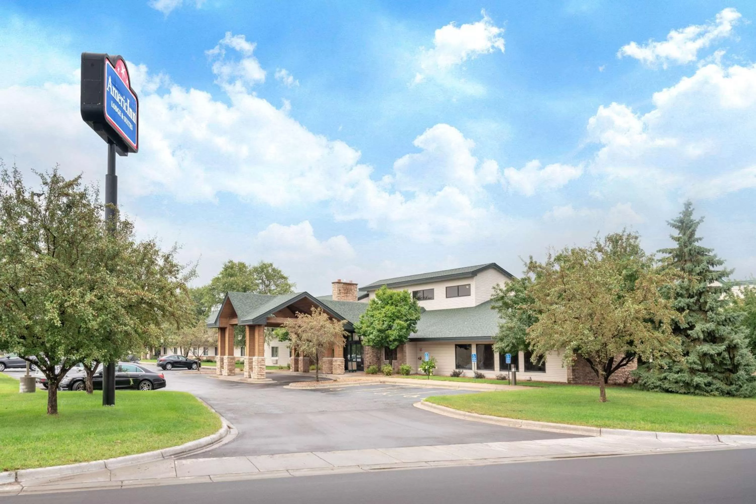 Property building in AmericInn by Wyndham Coon Rapids