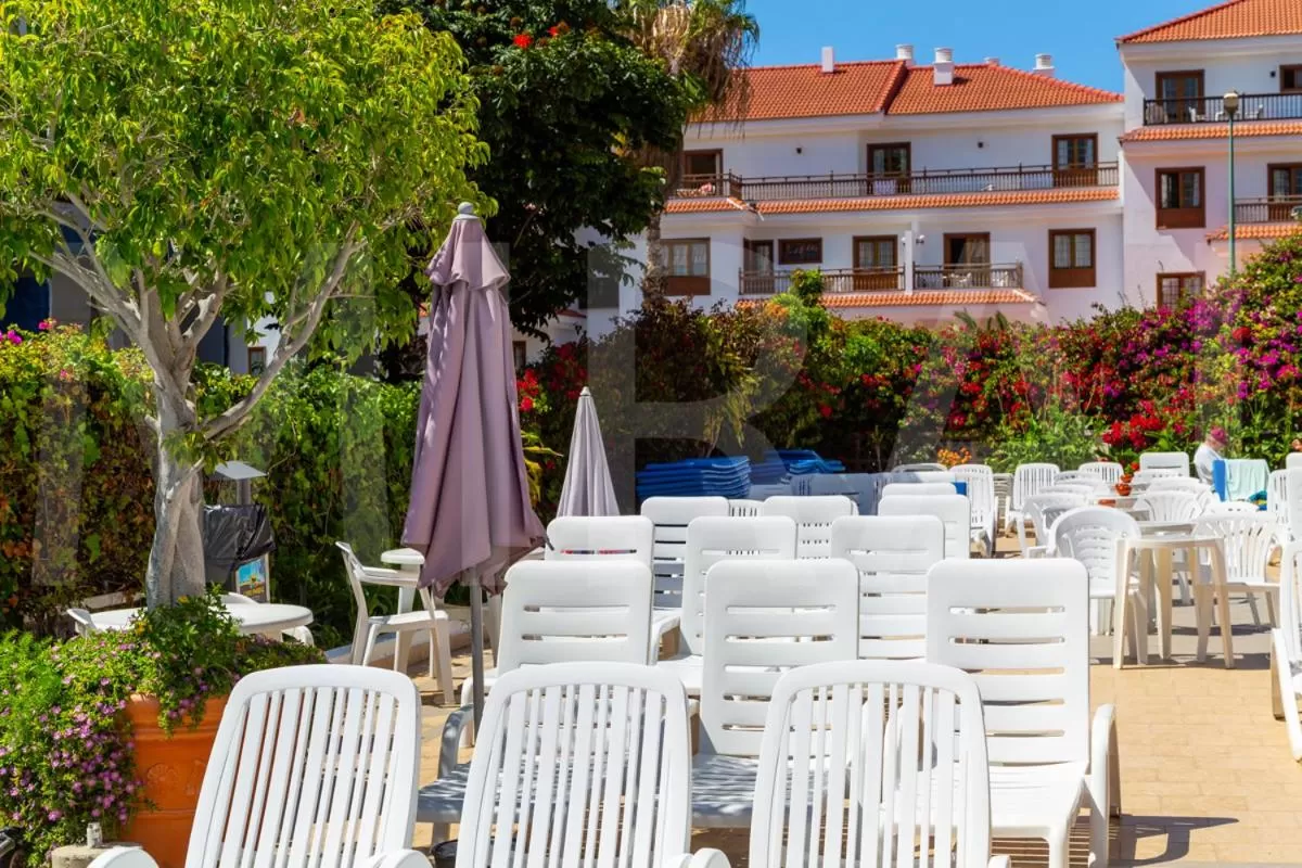 Swimming pool in Apartamentos Pez Azul