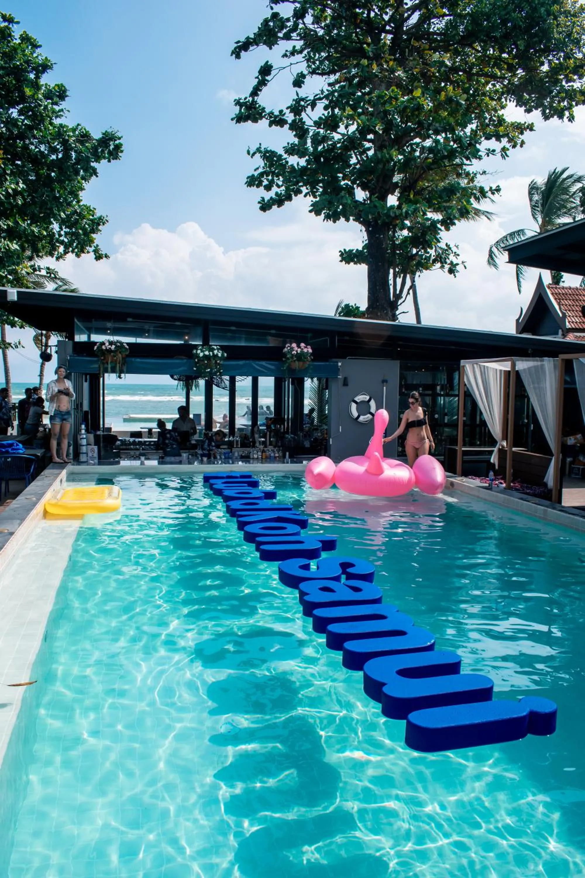Pool view in Lub d Koh Samui Chaweng Beach - Beachfront & Vibrant Social Vibe