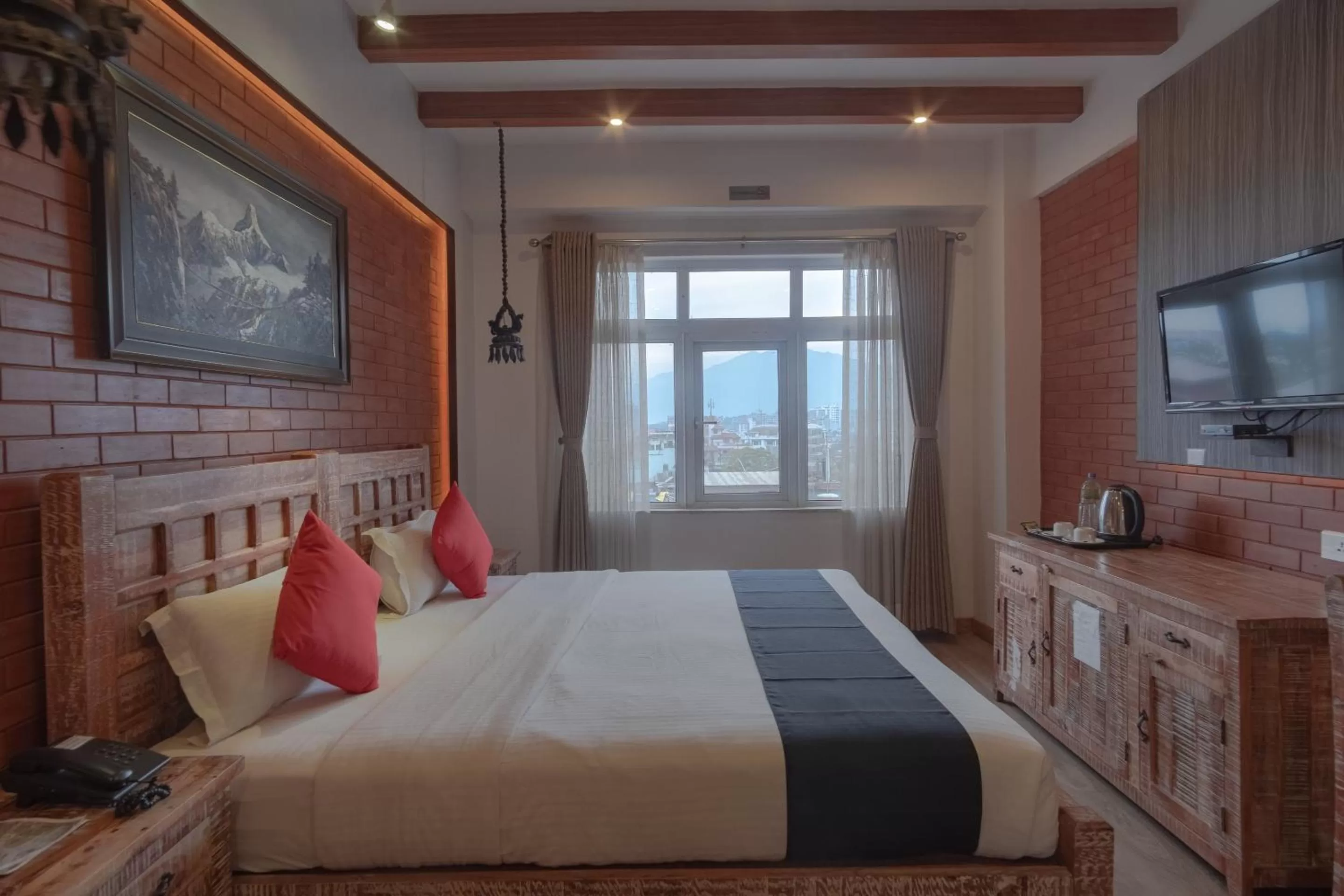 Bedroom, Bed in Swornim Boutique Hotel Kathmandu