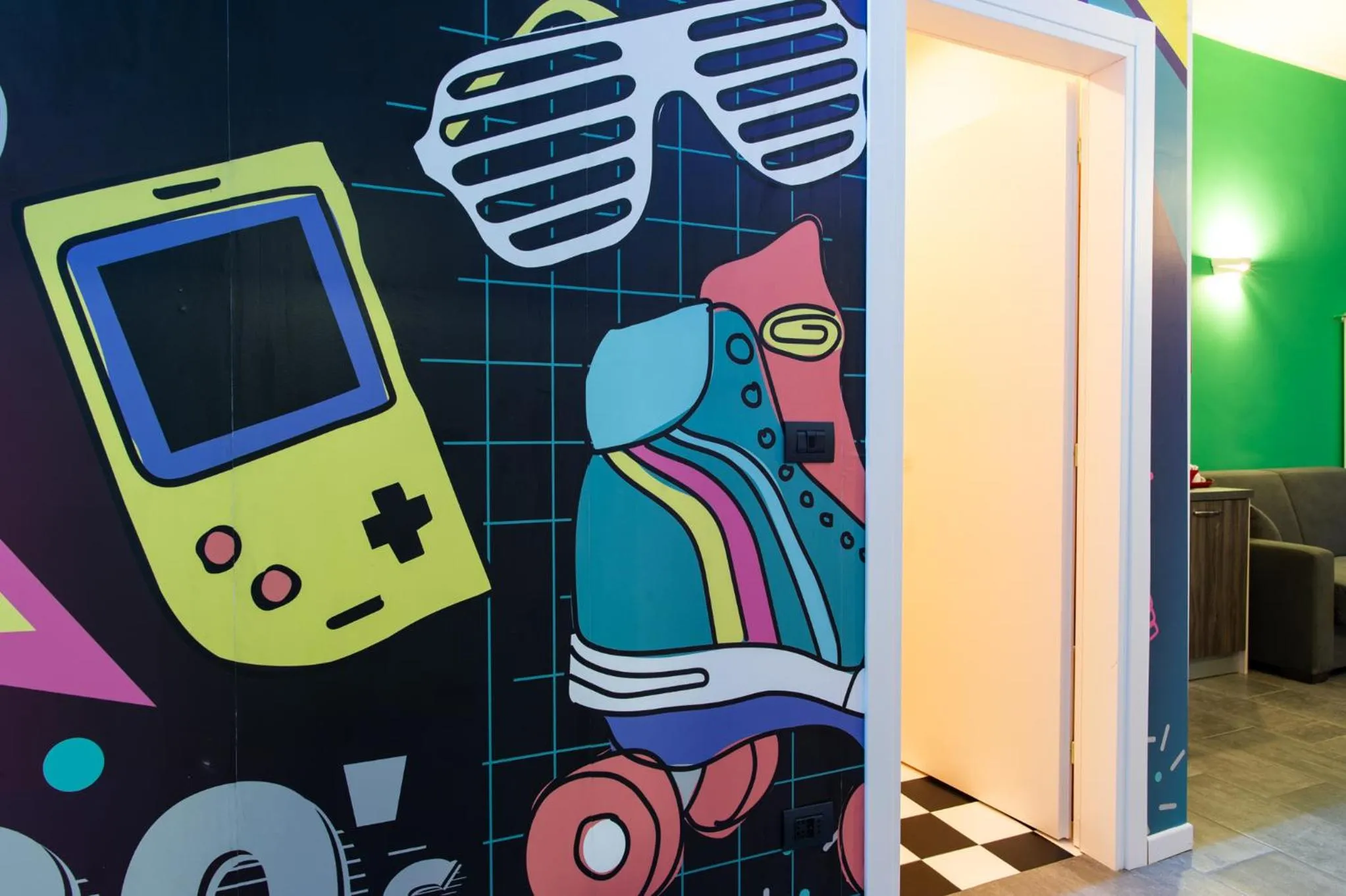 Decorative detail in Aparthotel Porta Nuova