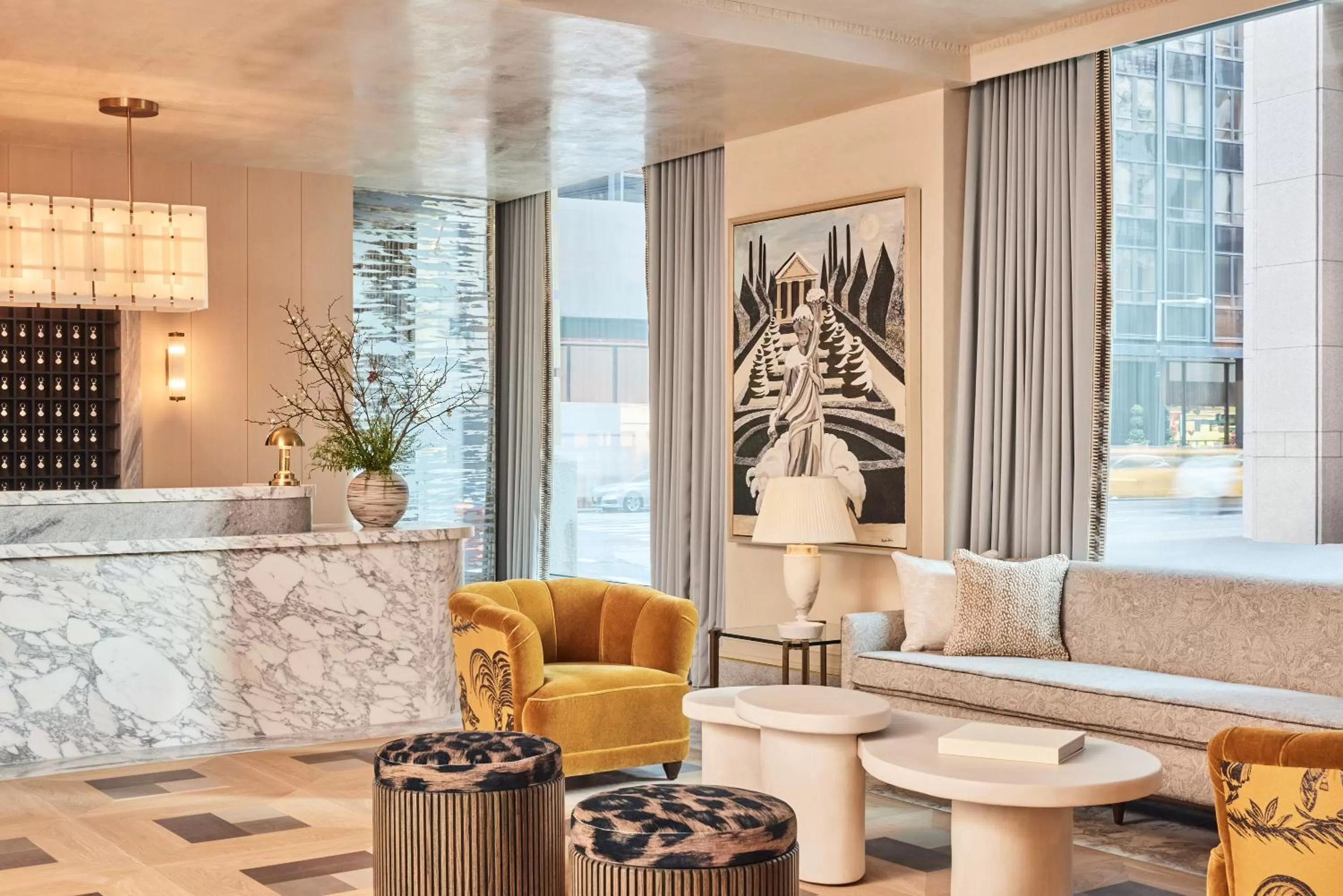 Lobby or reception in The Wall Street Hotel New York City