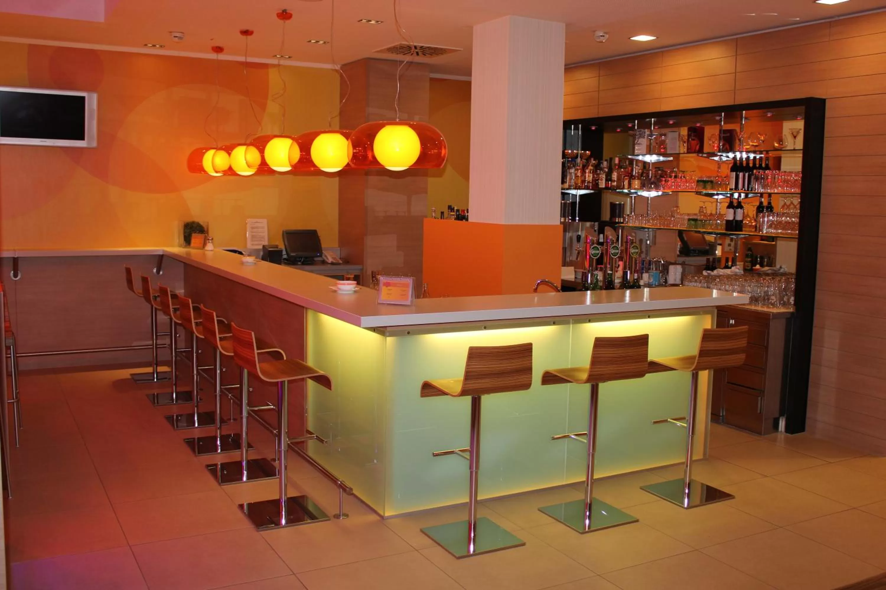 Lobby or reception in Ibis Wien Messe
