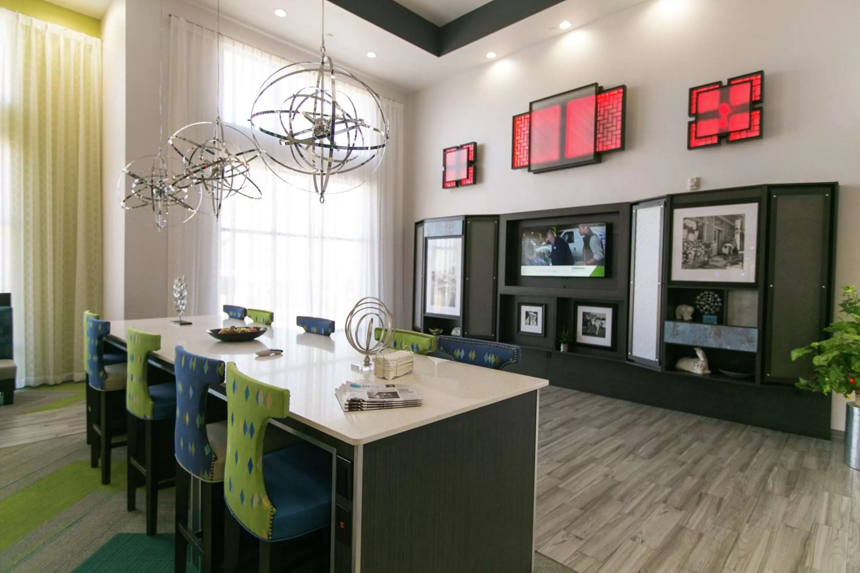 Lobby or reception in Hampton Inn & Suites Stroud