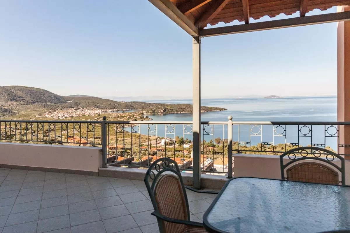 Seating area in Epidavros Seascape