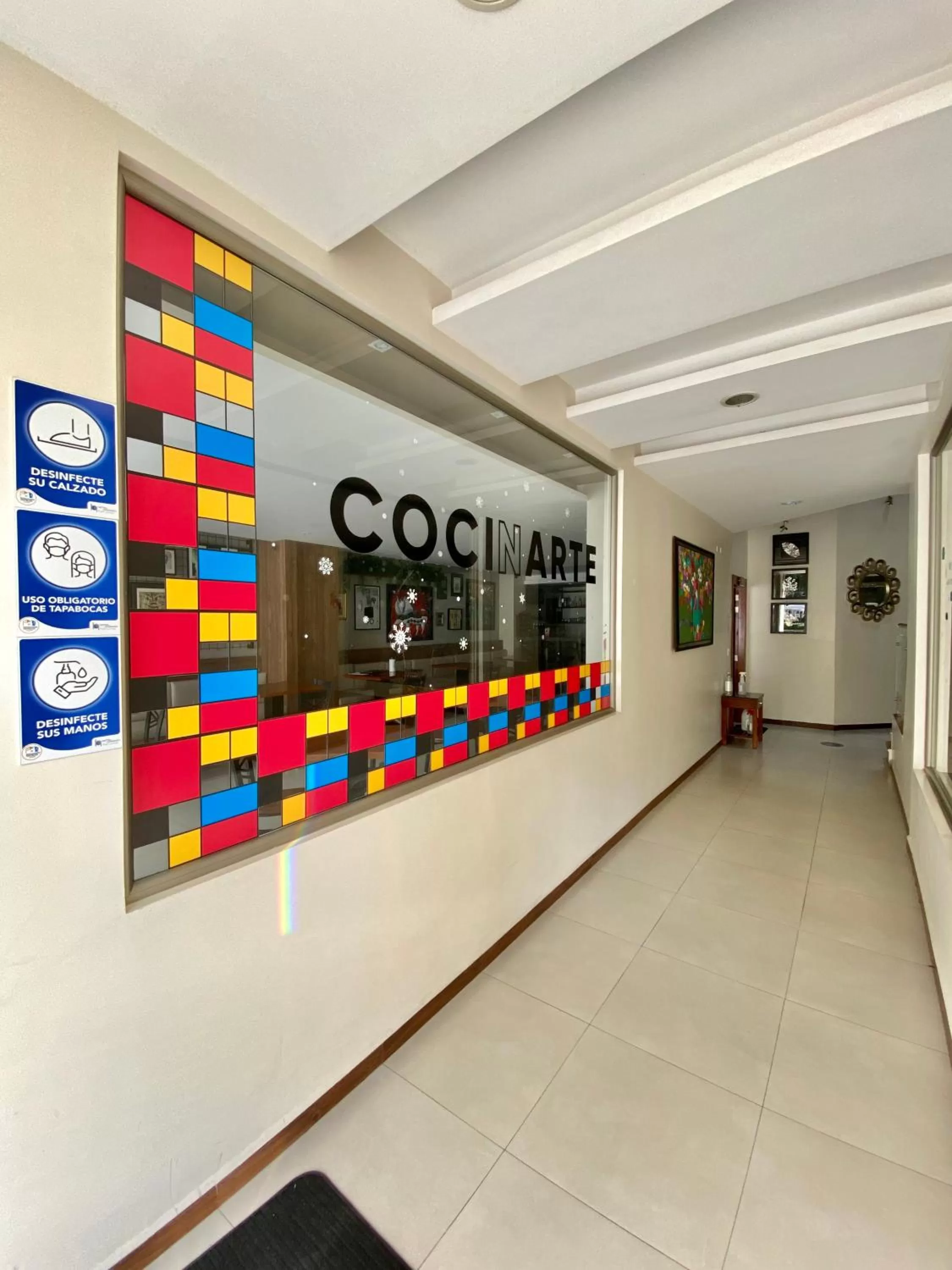 Lobby or reception in Hotel Carrion