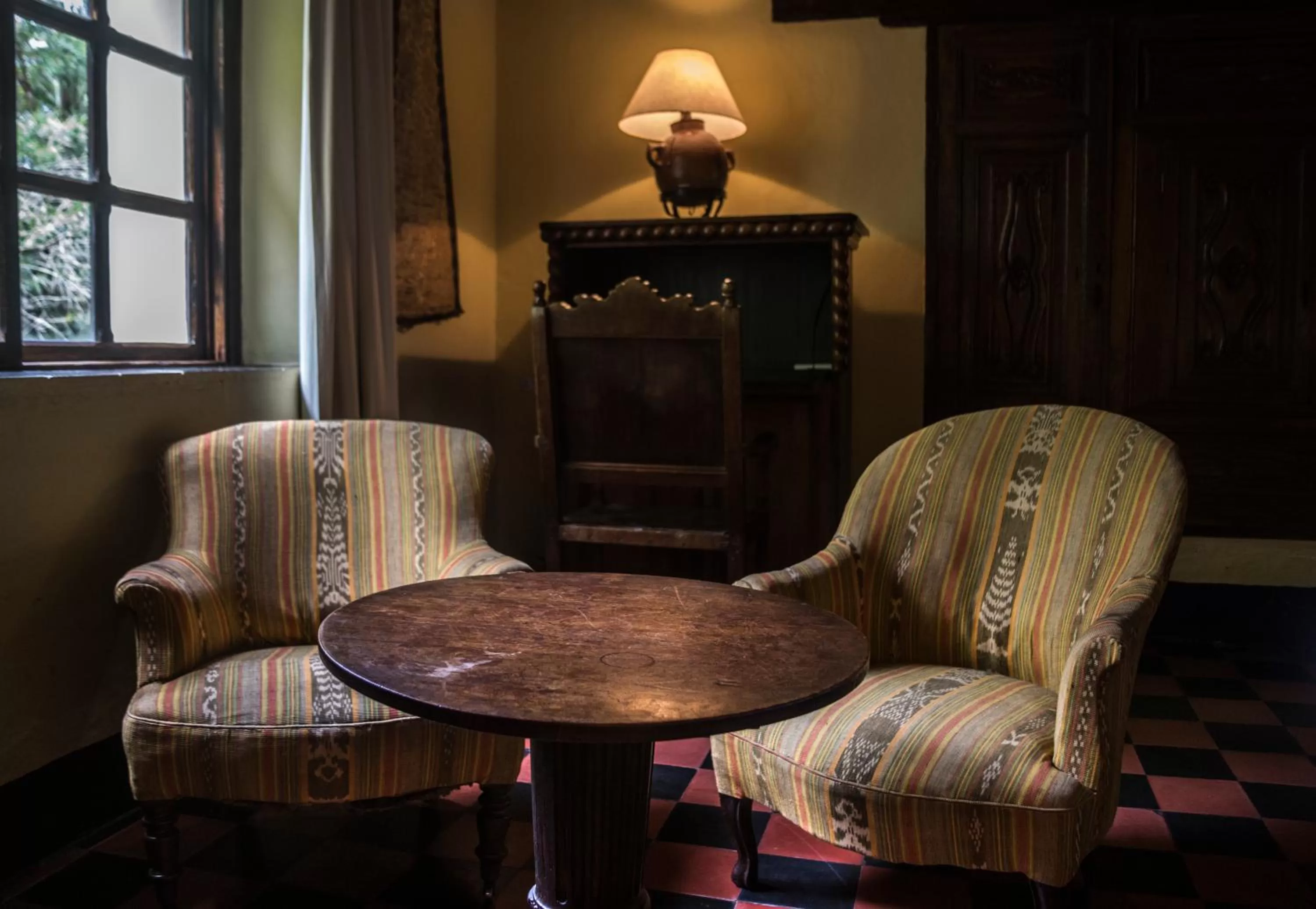 Living room in Hotel Museo Mayan Inn