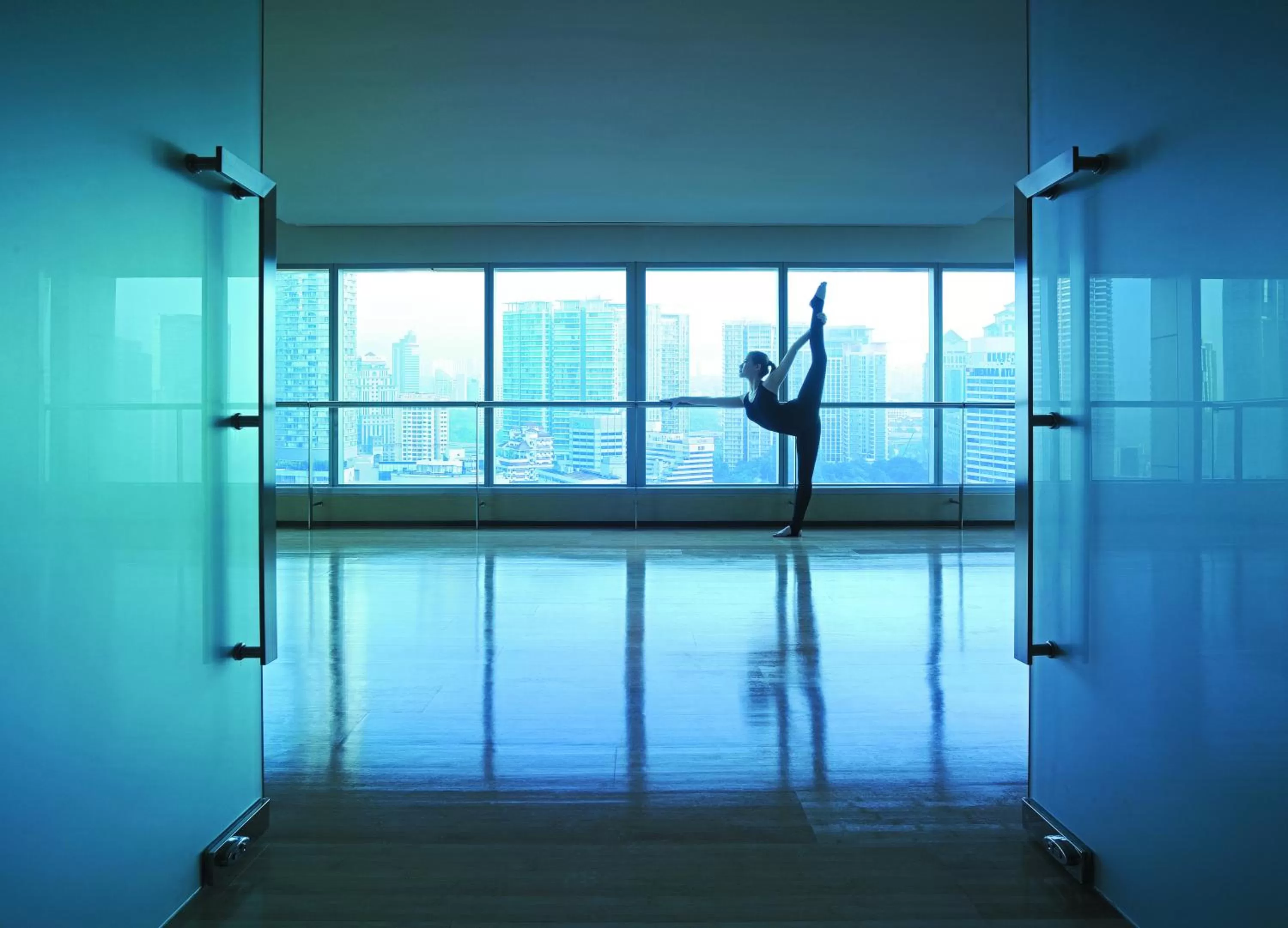 Fitness centre/facilities in Traders Hotel, Kuala Lumpur