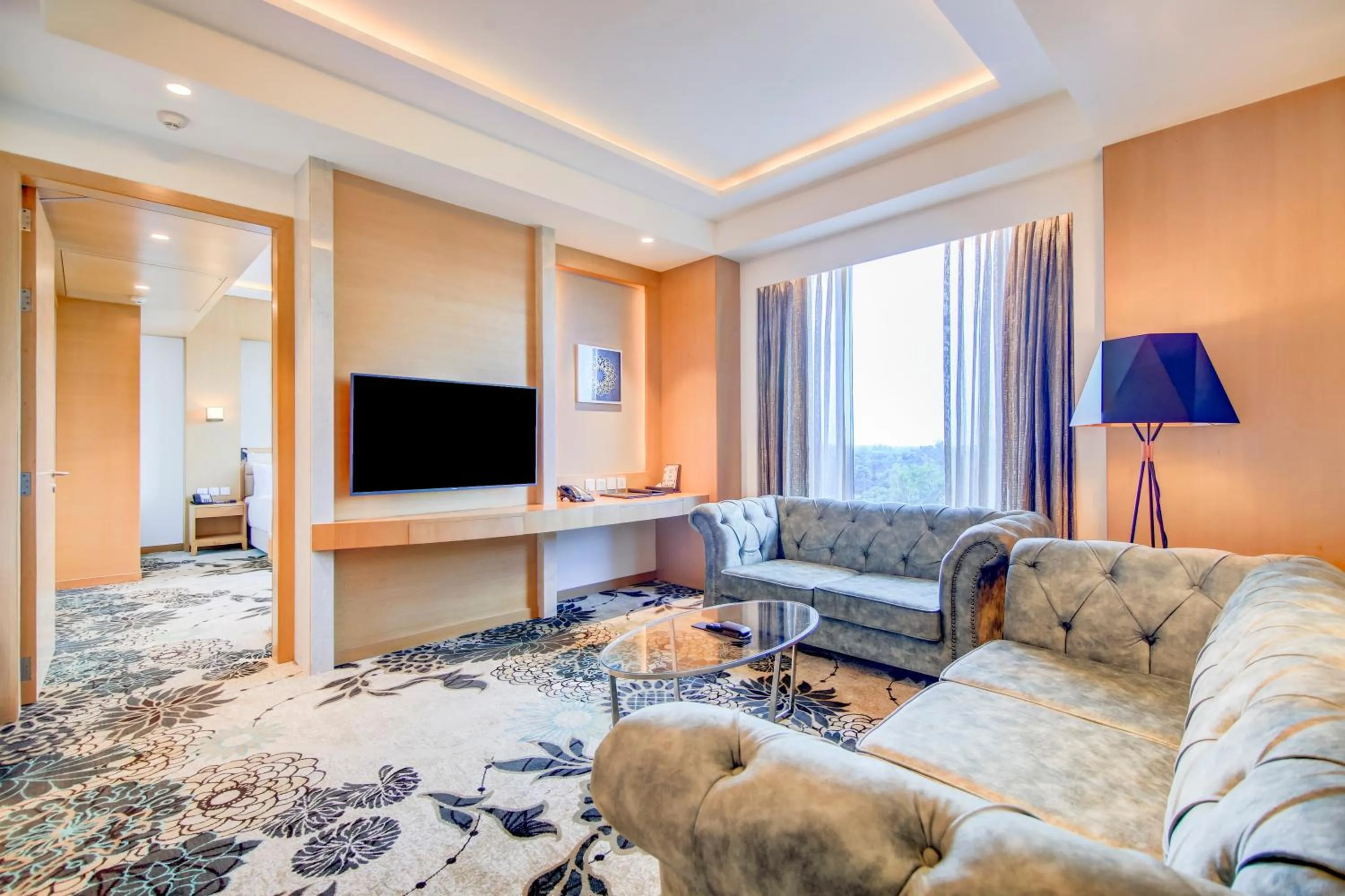 Living room in Radisson Blu Gorakhpur