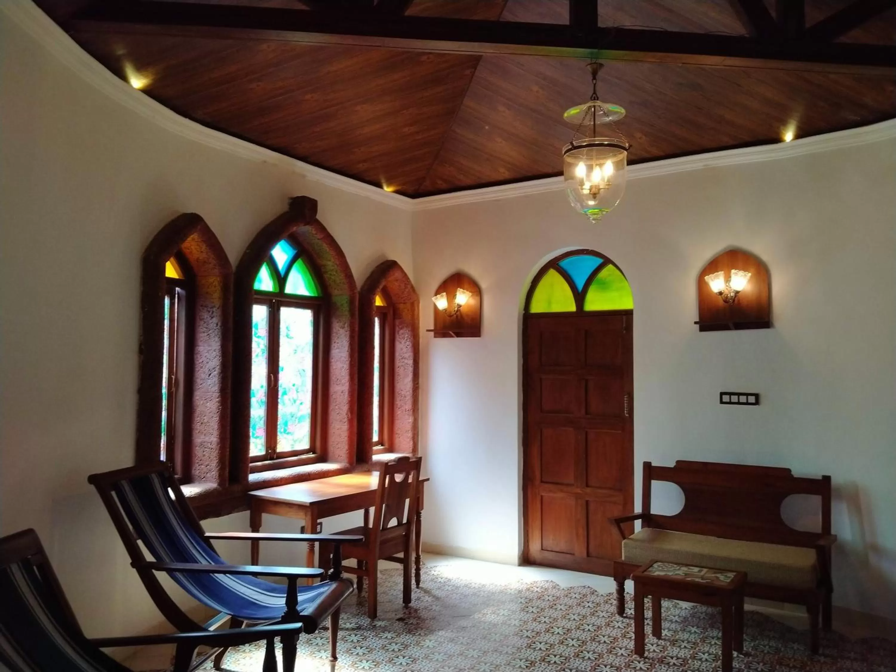 Living room in Porsu