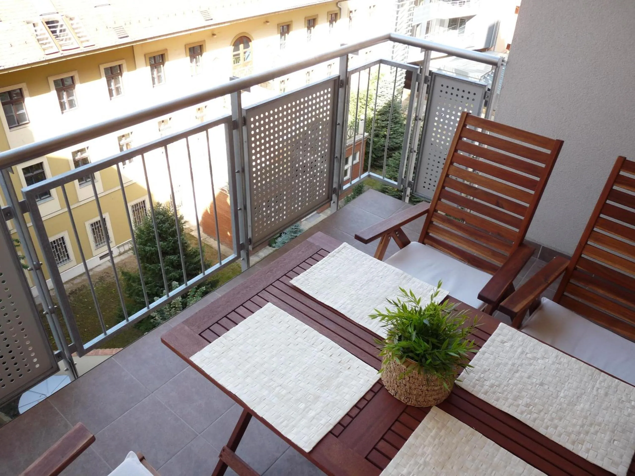 Balcony/Terrace in Trendy Deluxe Apartments