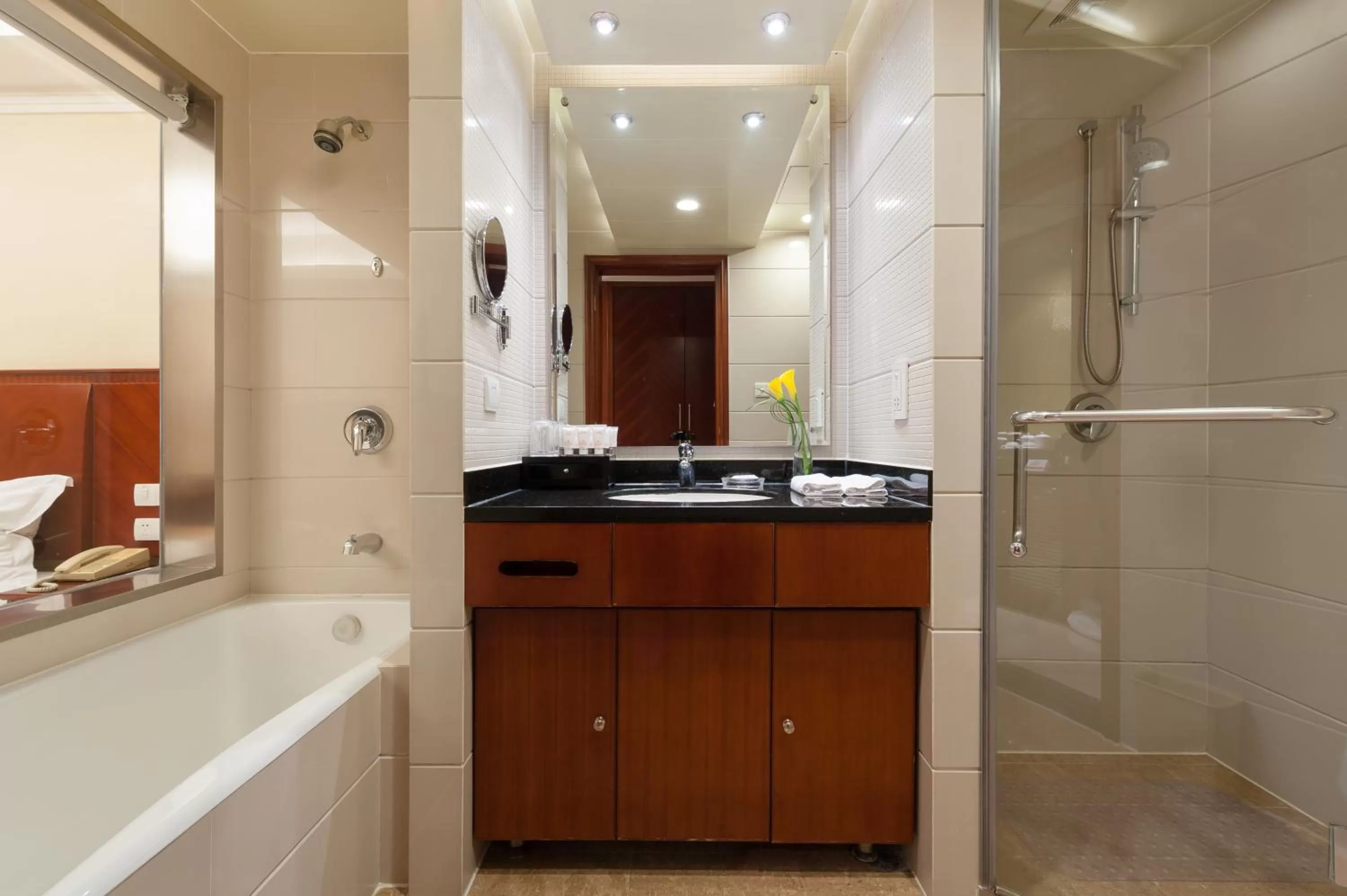 Bathroom in Ramada by Wyndham Pearl Guangzhou